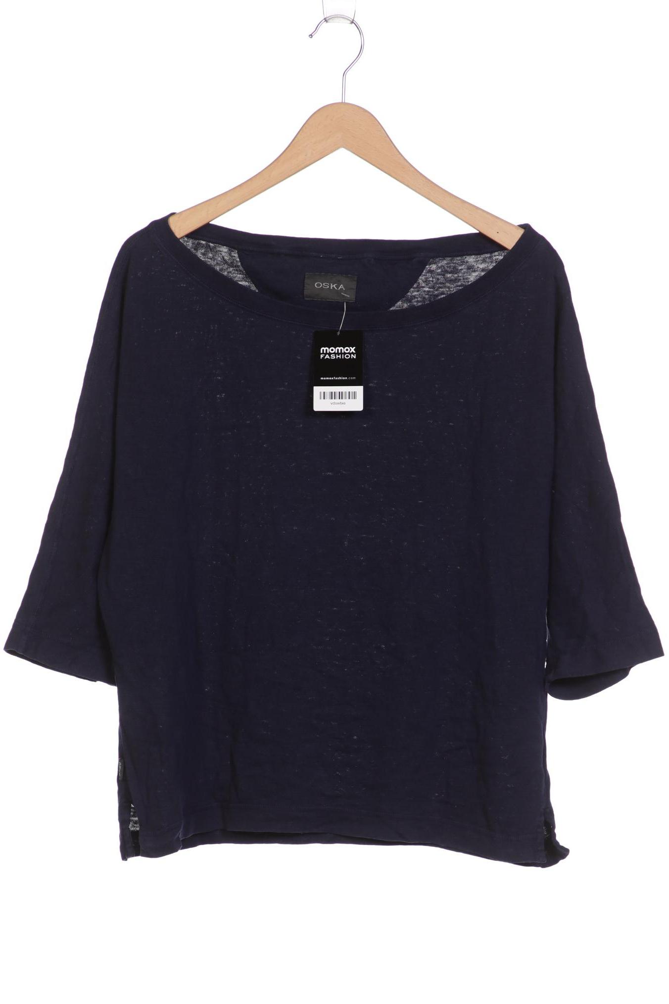 

Oska Damen Langarmshirt, marineblau, Gr. 44