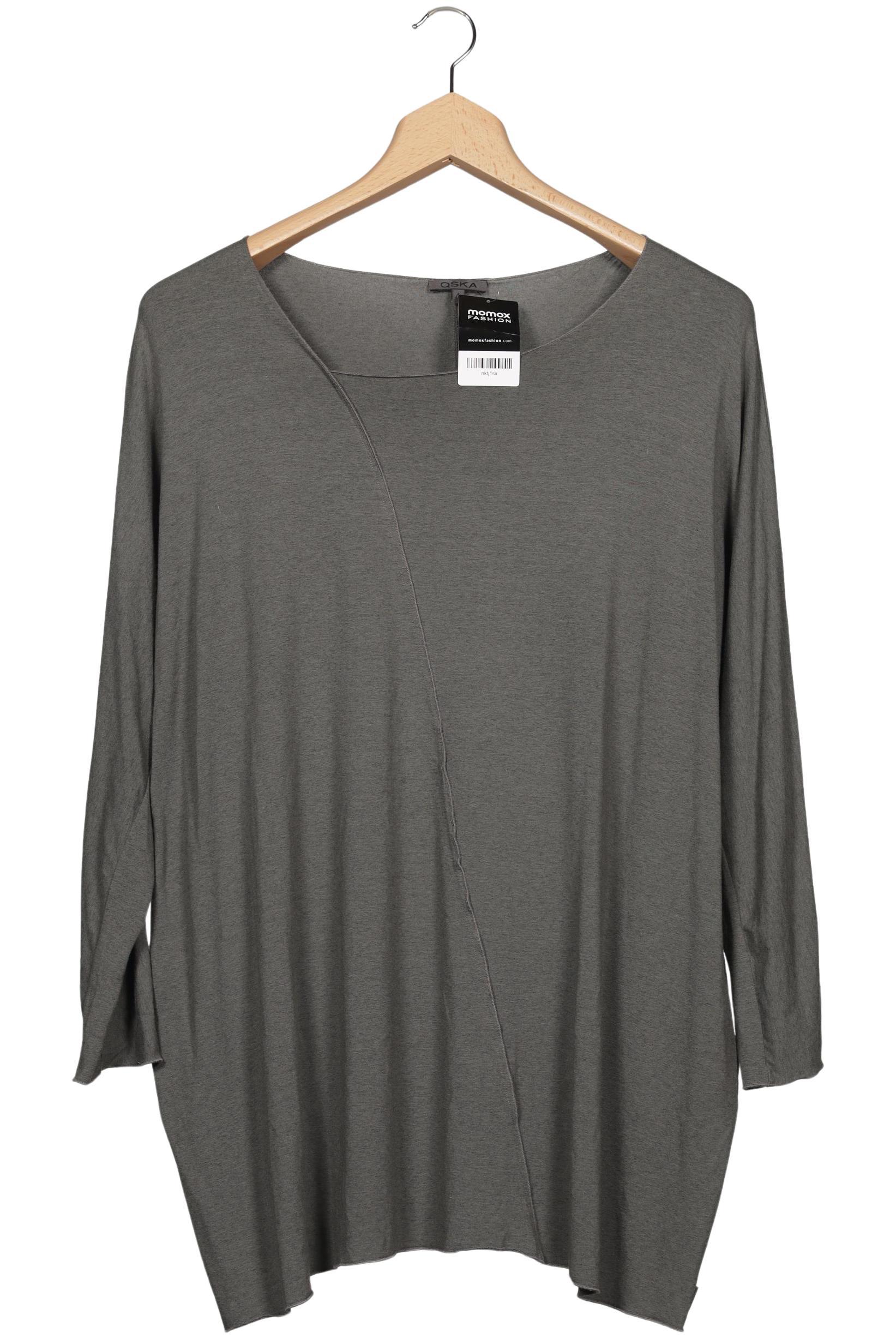 

Oska Damen Langarmshirt, grau, Gr. 46