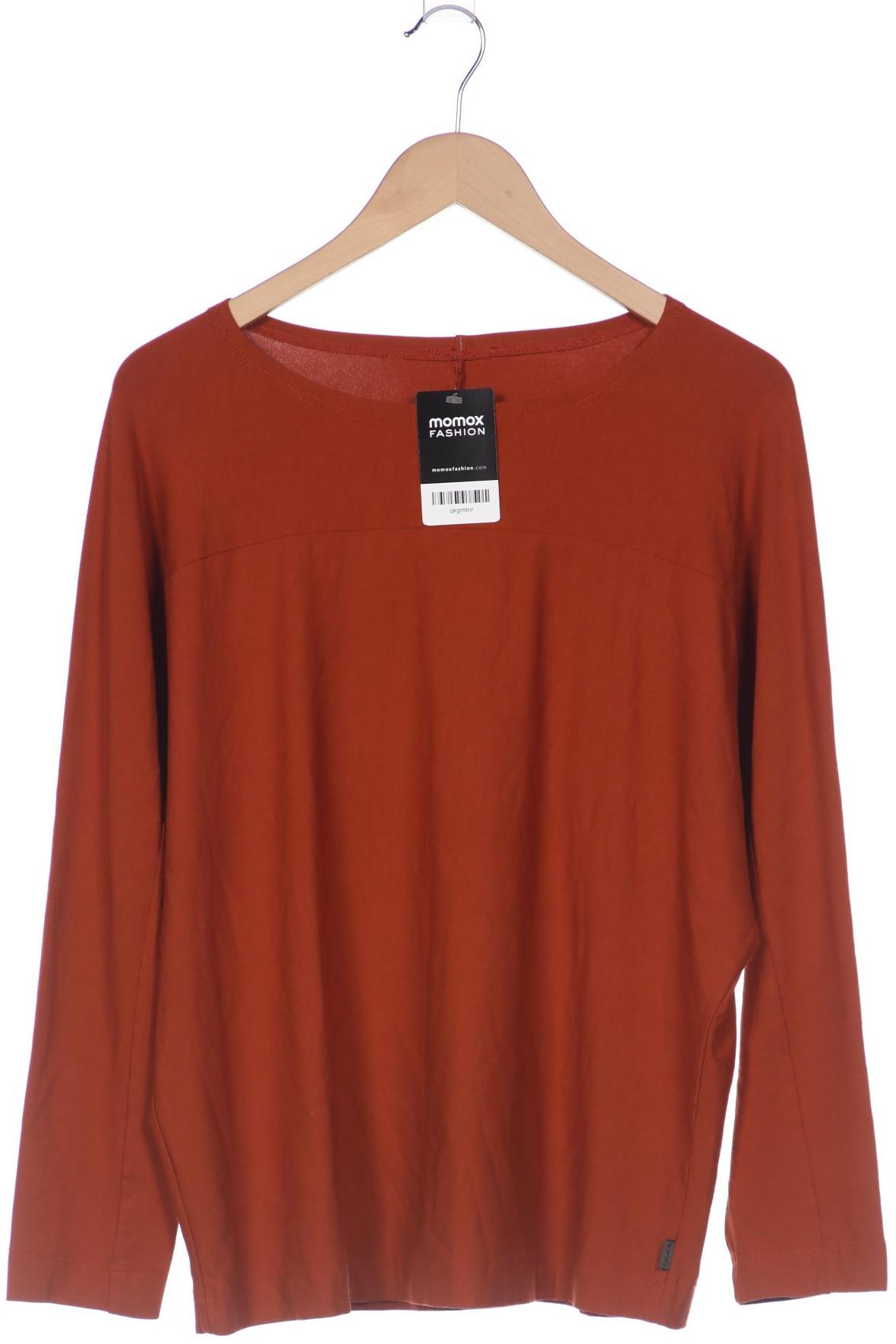 

Oska Damen Langarmshirt, orange, Gr. 46