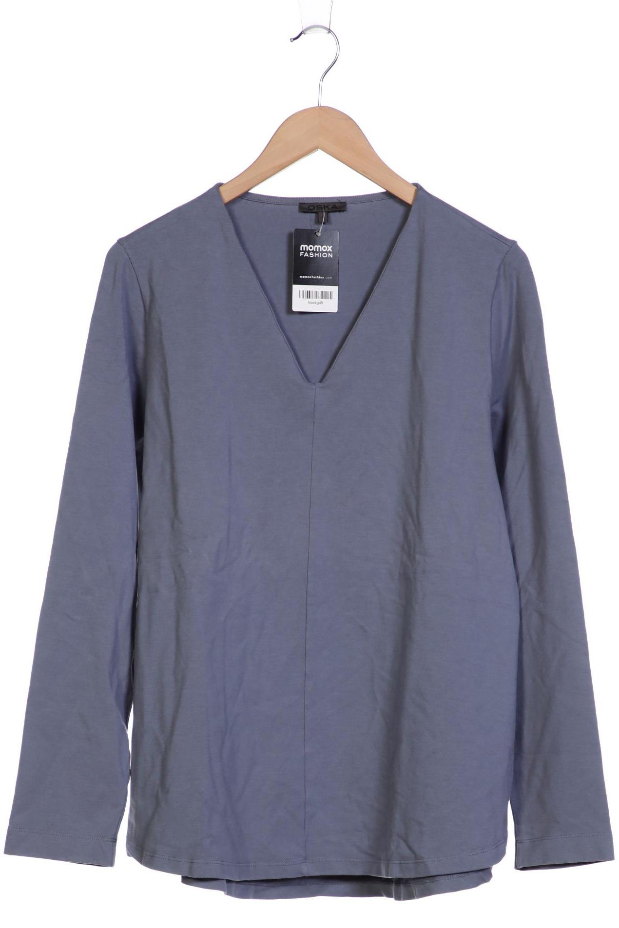 

Oska Damen Langarmshirt, blau