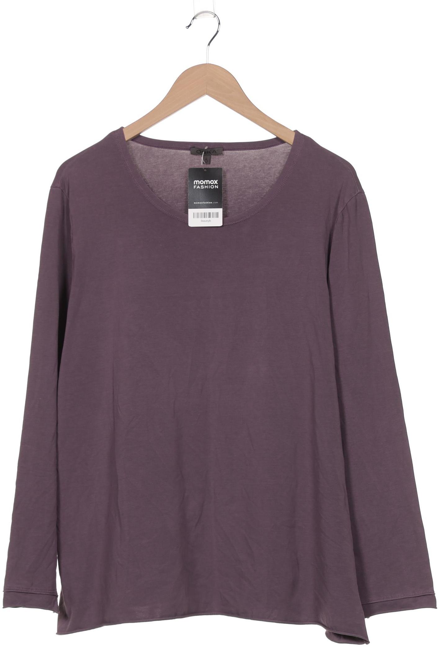 

Oska Damen Langarmshirt, flieder, Gr. 50