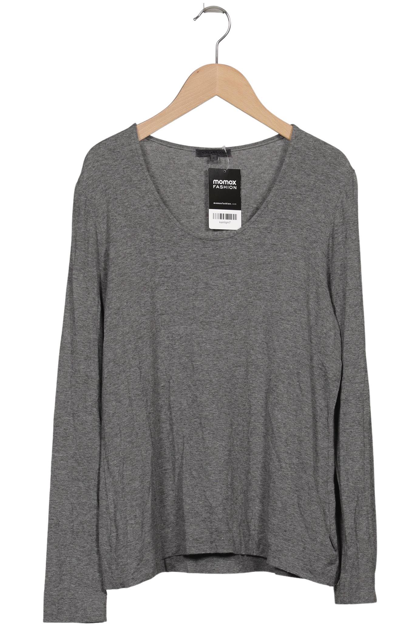 

Oska Damen Langarmshirt, grau, Gr. 38