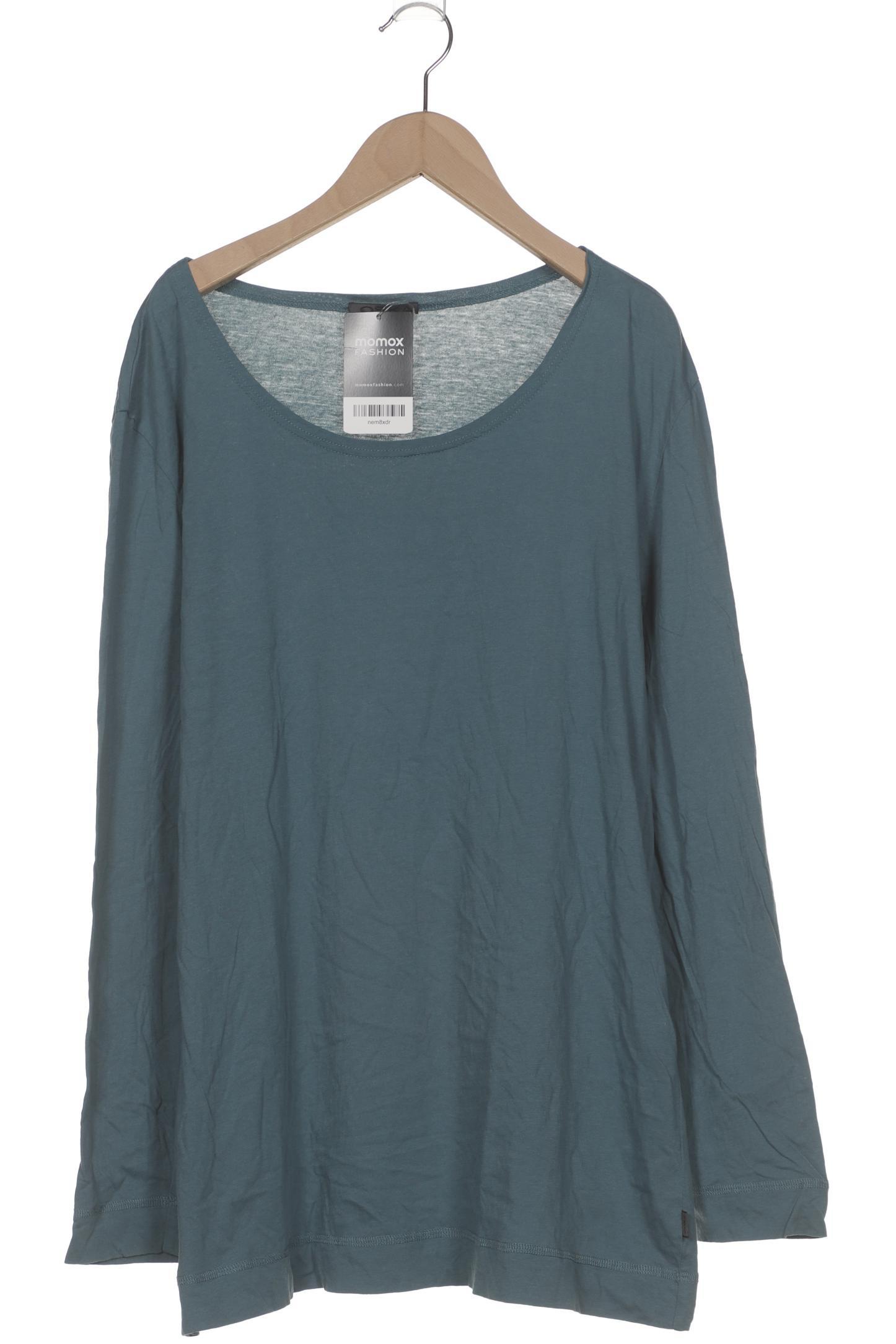 

Oska Damen Langarmshirt, türkis, Gr. 50