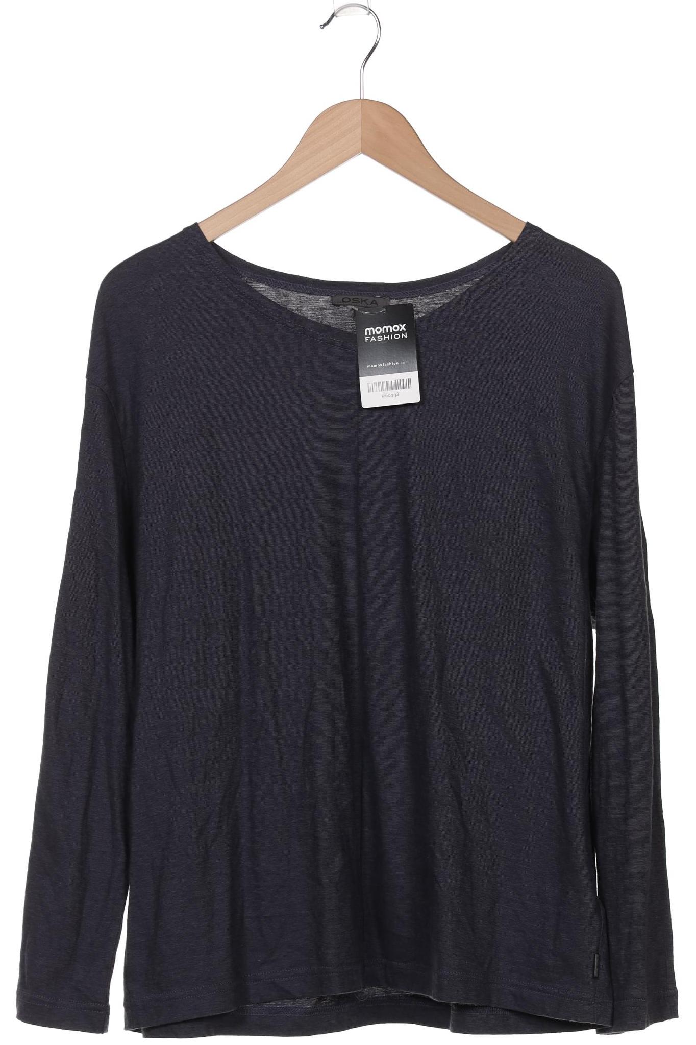

Oska Damen Langarmshirt, marineblau, Gr. 40