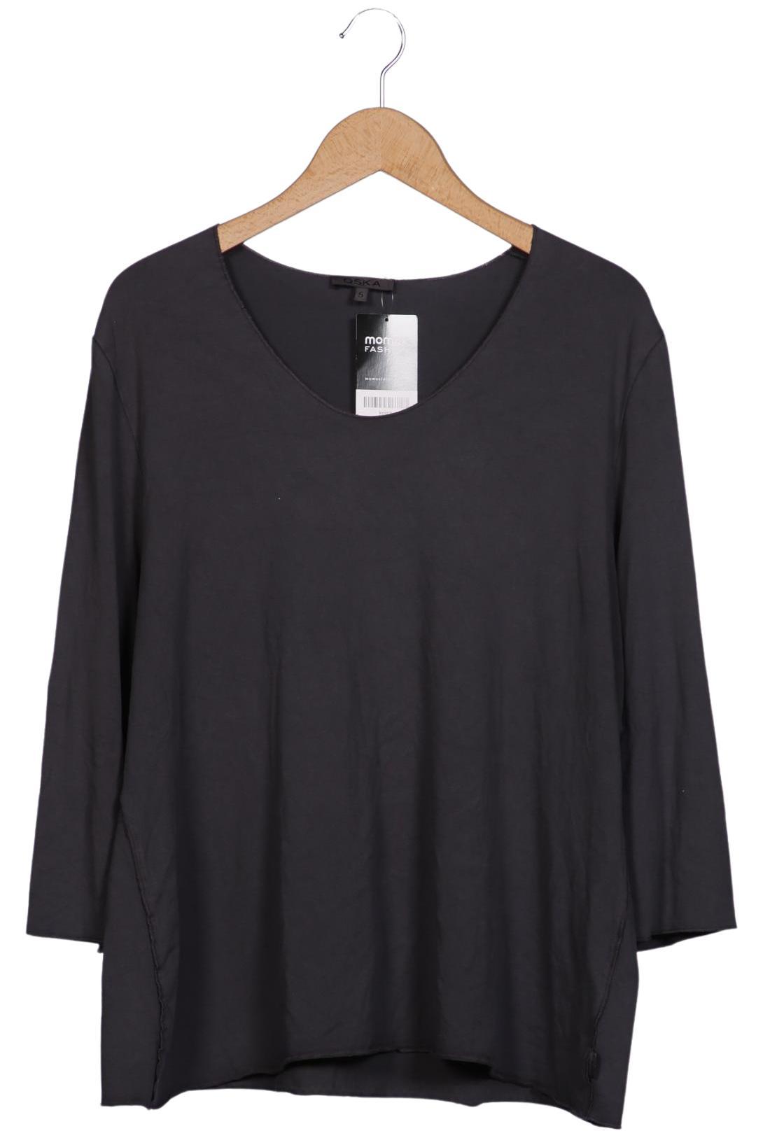 

Oska Damen Langarmshirt, grau, Gr. 50