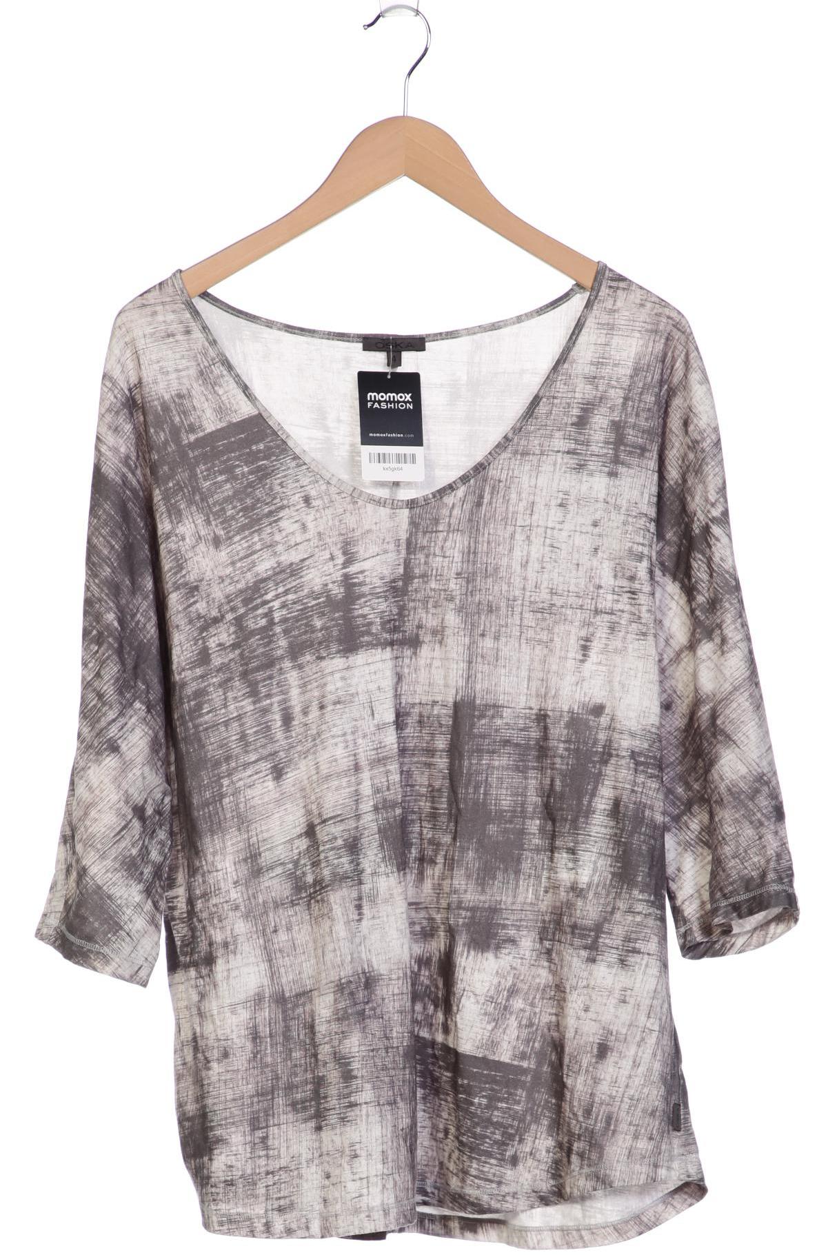 

Oska Damen Langarmshirt, grau, Gr. 46