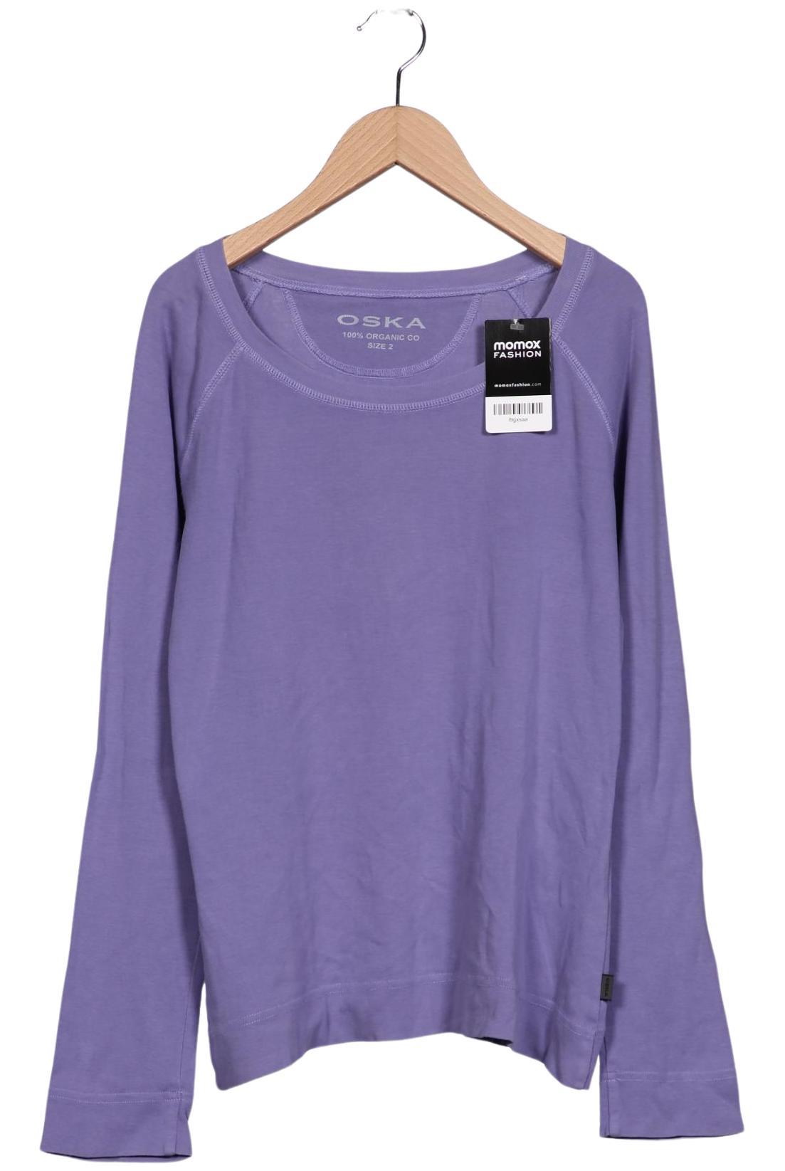 

Oska Damen Langarmshirt, flieder, Gr. 40