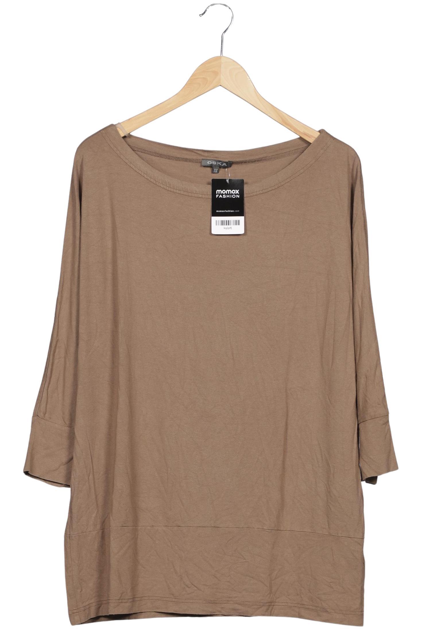 

Oska Damen Langarmshirt, beige, Gr. 46