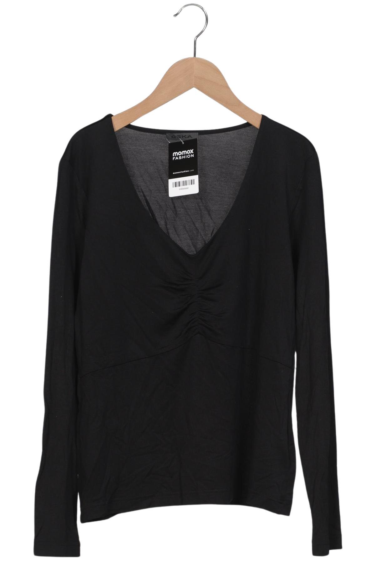 

Oska Damen Langarmshirt, schwarz, Gr. 44