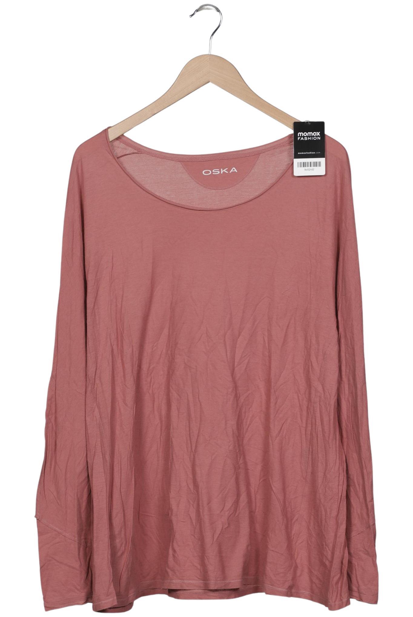 

Oska Damen Langarmshirt, pink, Gr. 50