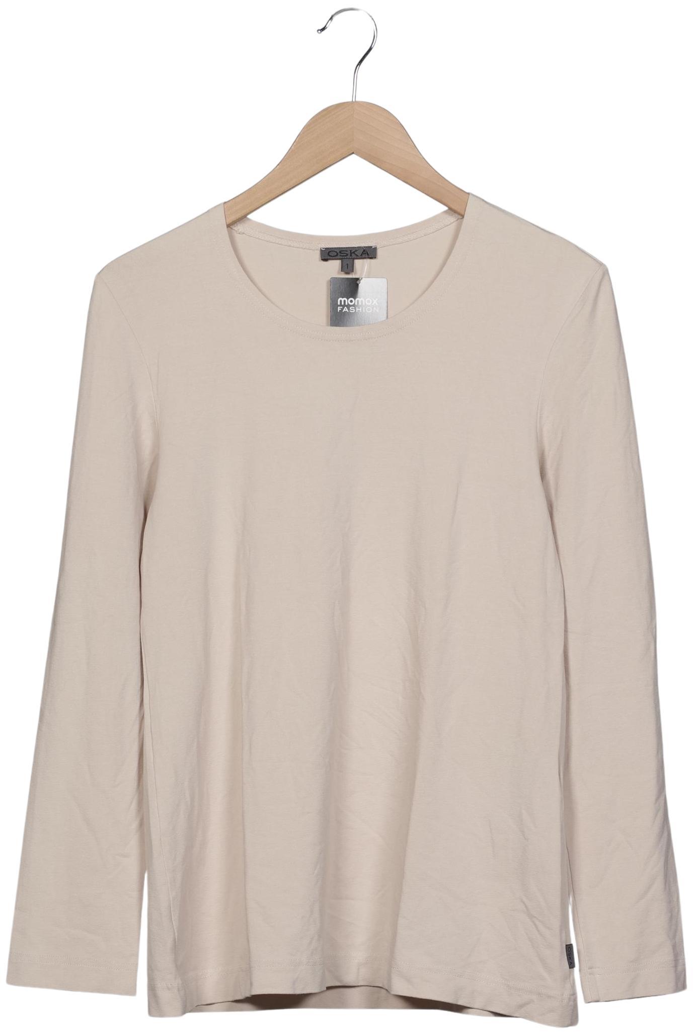 

Oska Damen Langarmshirt, beige, Gr. 38