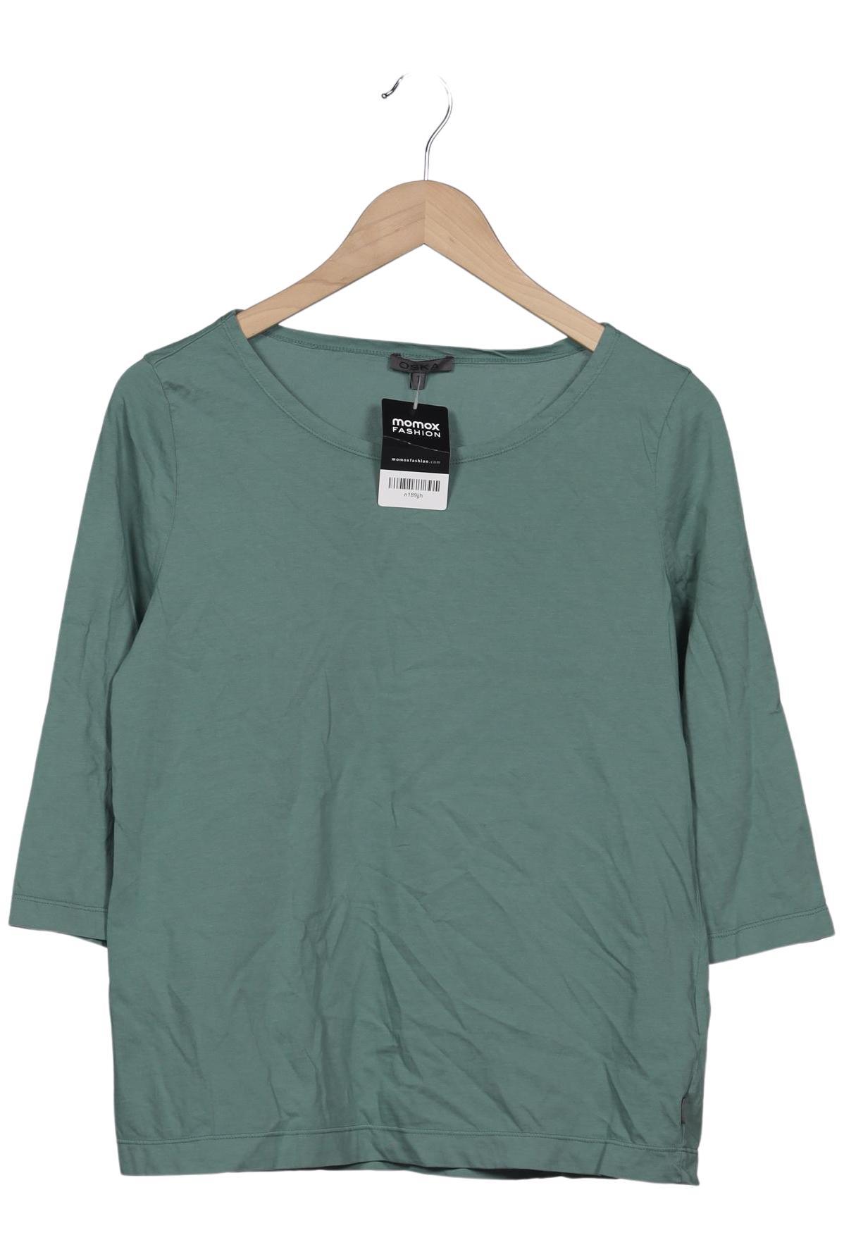 

Oska Damen Langarmshirt, grün, Gr. 38