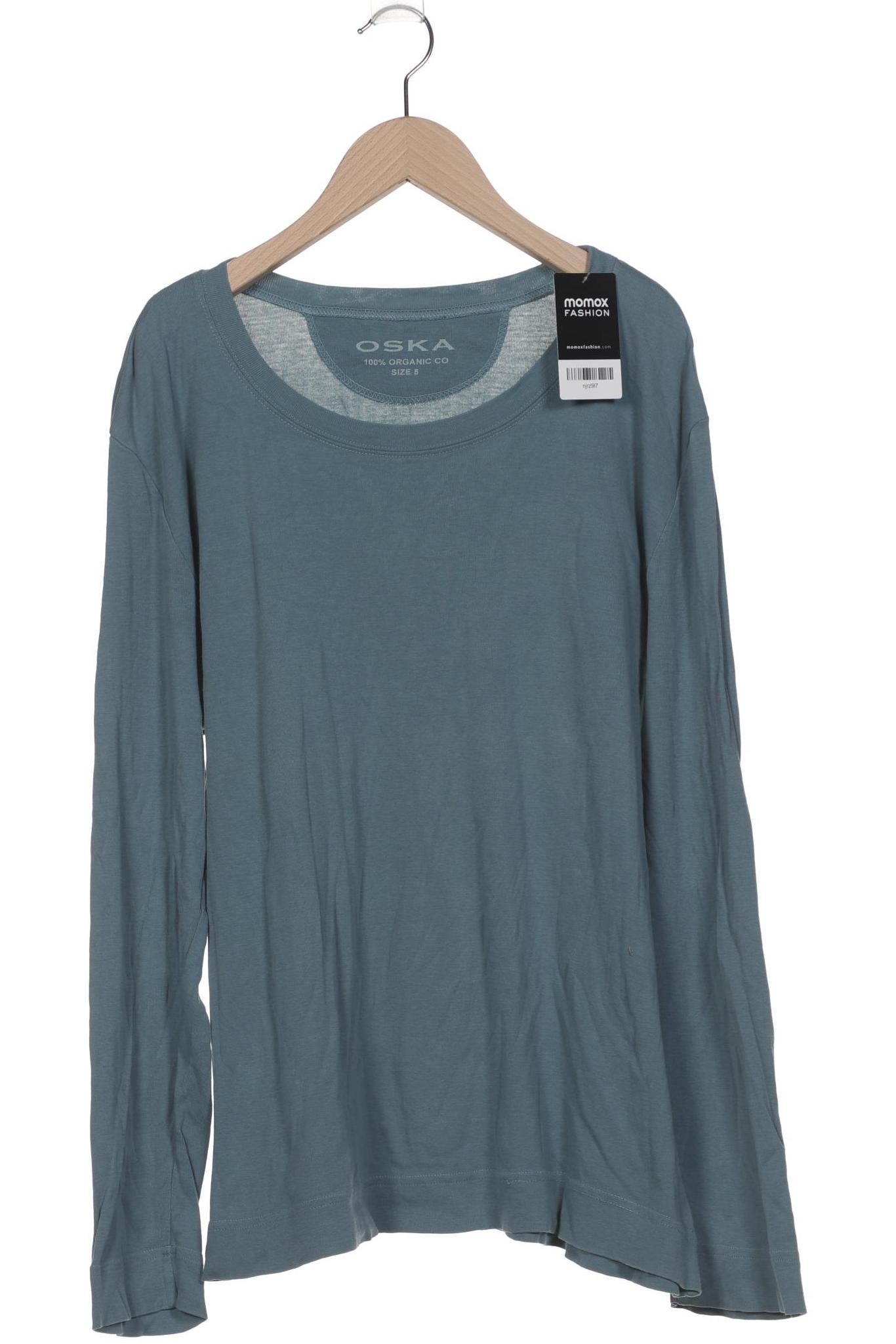 

Oska Damen Langarmshirt, hellblau, Gr. 50