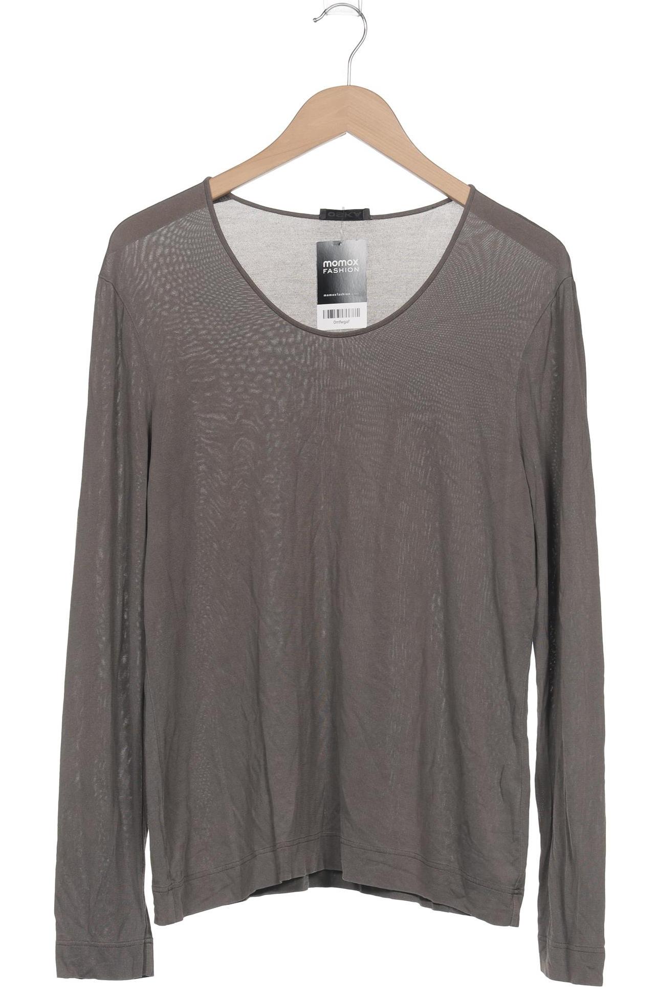

Oska Damen Langarmshirt, grau, Gr. 44