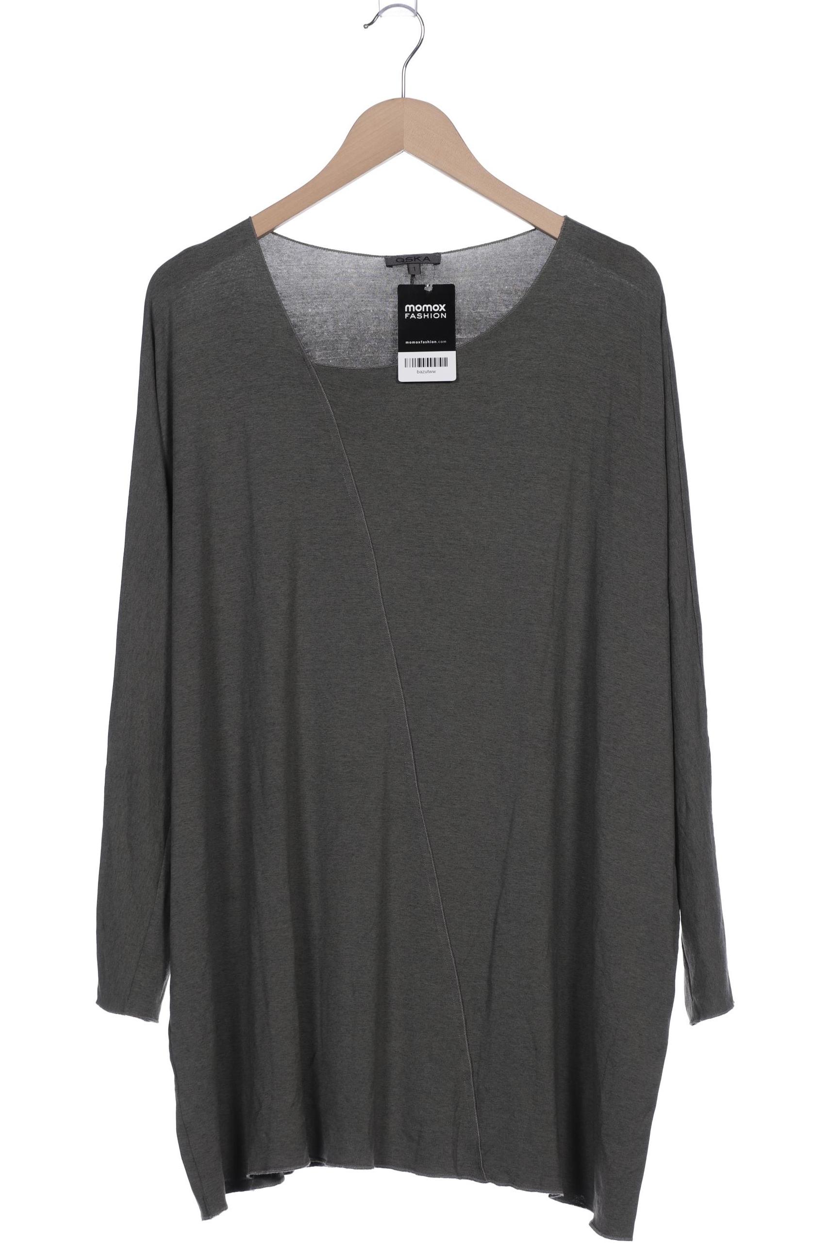 

Oska Damen Langarmshirt, grau, Gr. 38