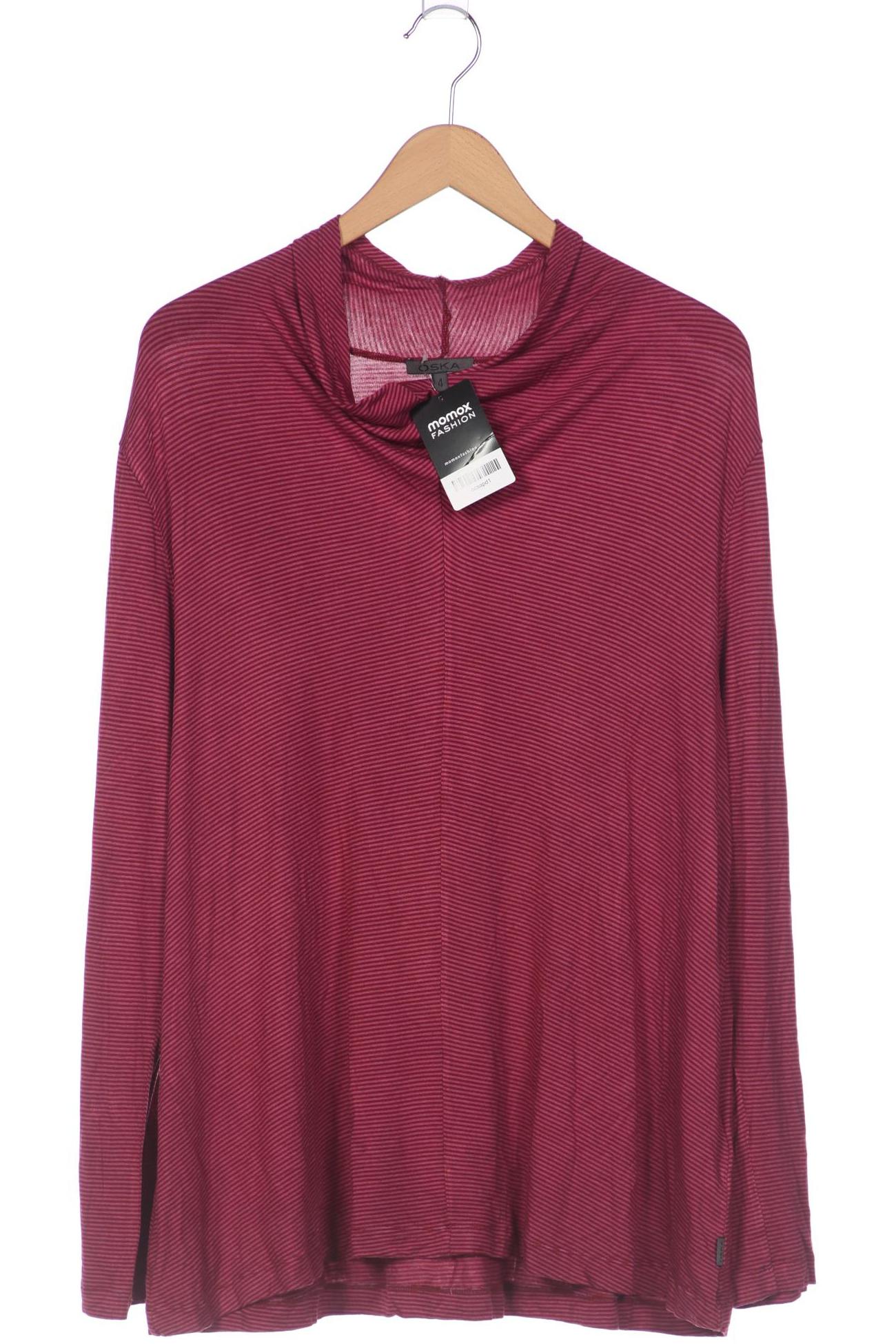 

Oska Damen Langarmshirt, bordeaux, Gr. 46