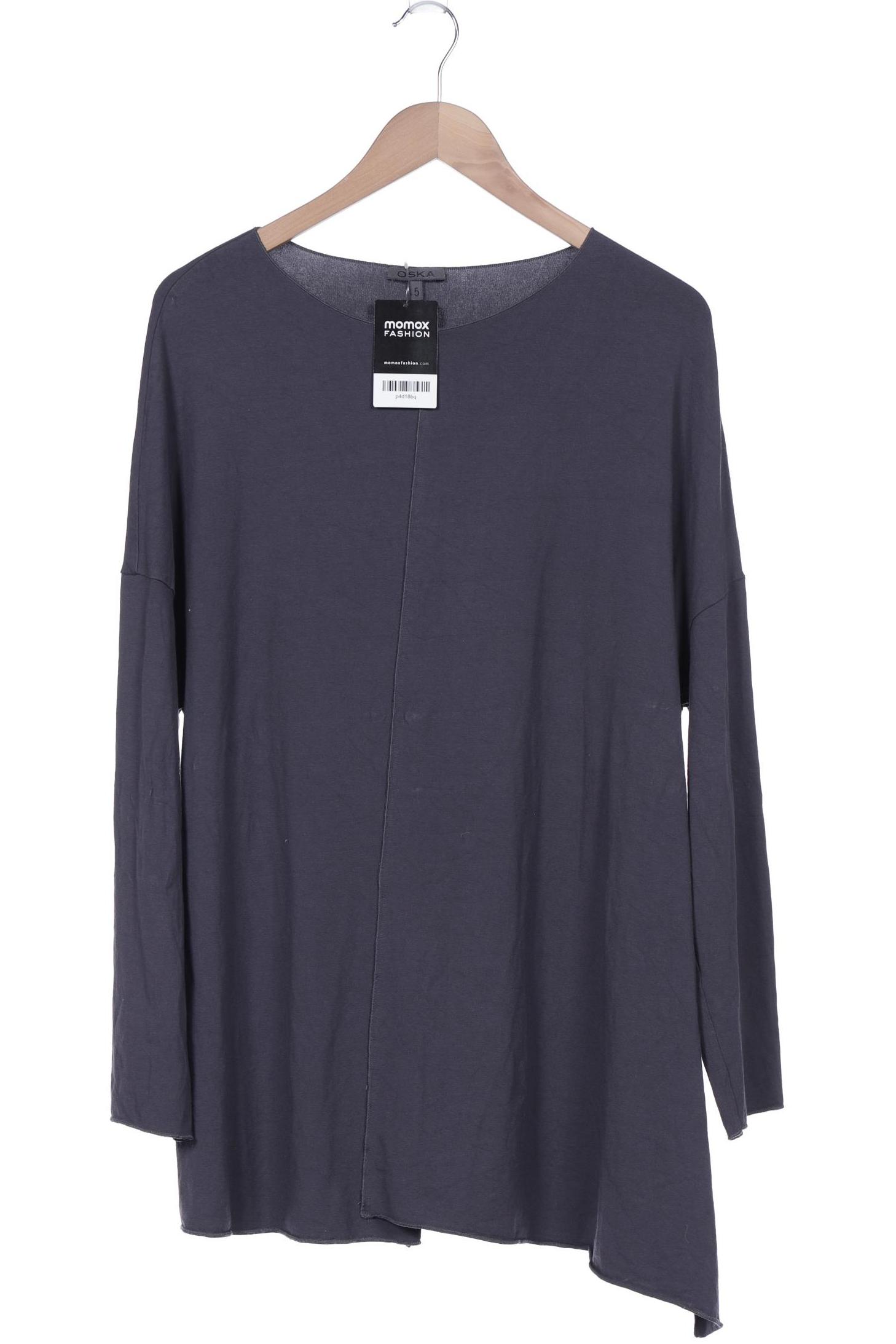 

Oska Damen Langarmshirt, marineblau, Gr. 50