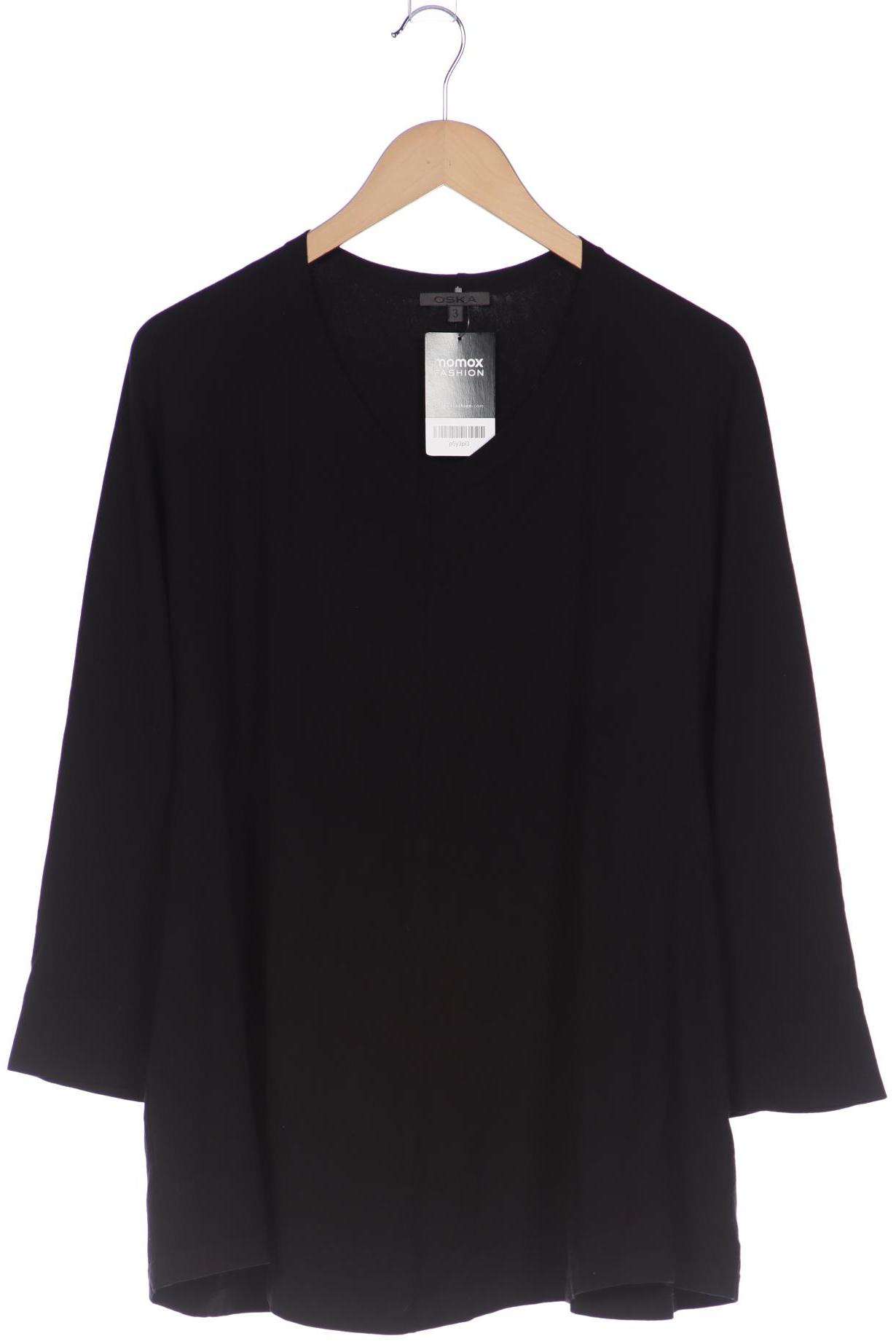 

Oska Damen Langarmshirt, schwarz, Gr. 44