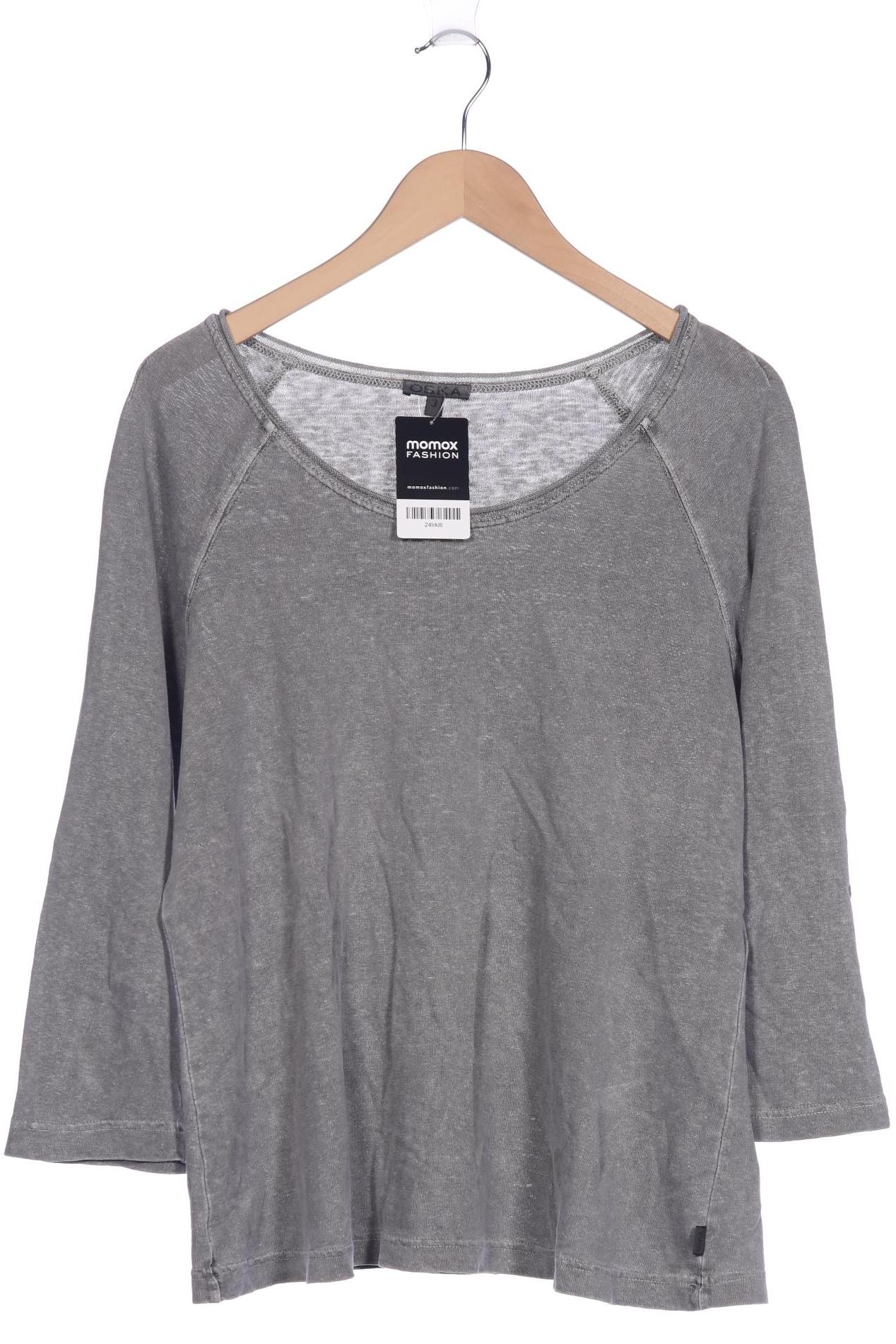 

Oska Damen Langarmshirt, grau, Gr. 44