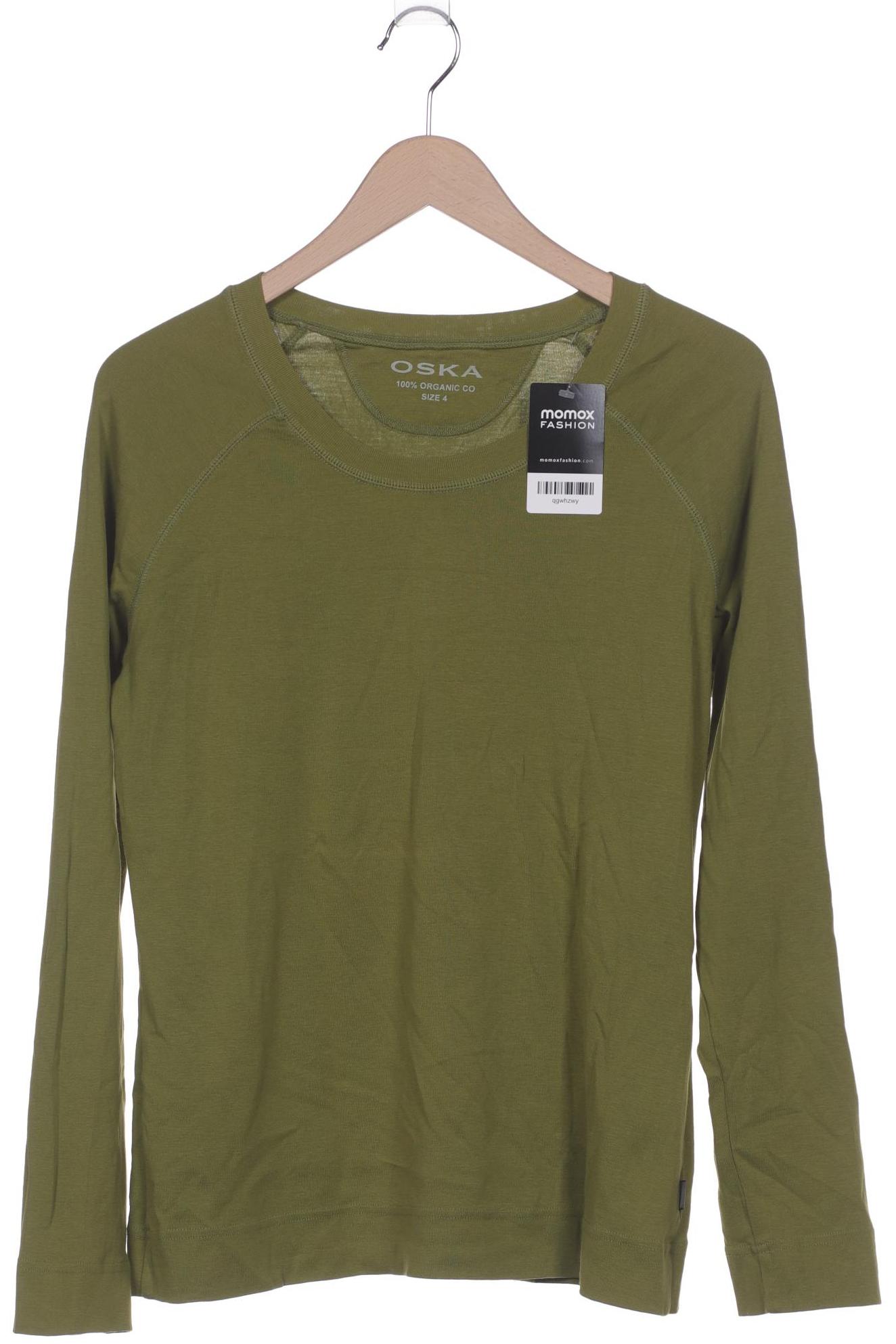 

Oska Damen Langarmshirt, grün, Gr. 46