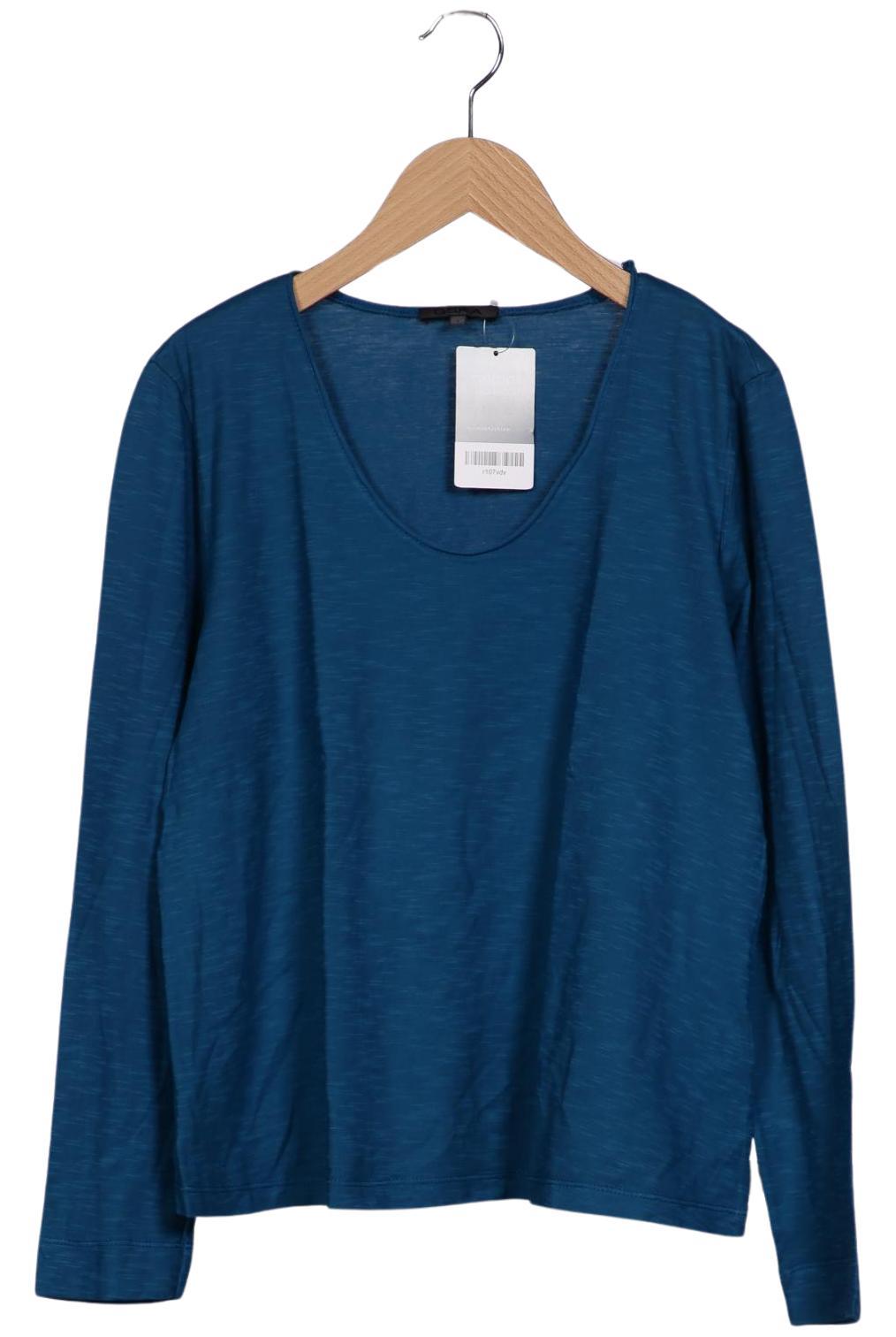 

Oska Damen Langarmshirt, blau, Gr. 38
