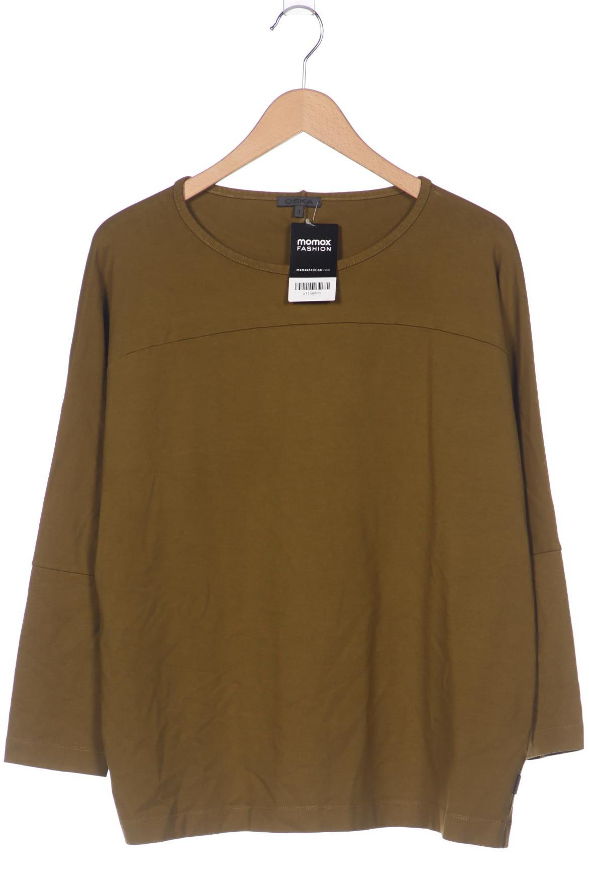 

Oska Damen Langarmshirt, grün, Gr. 38