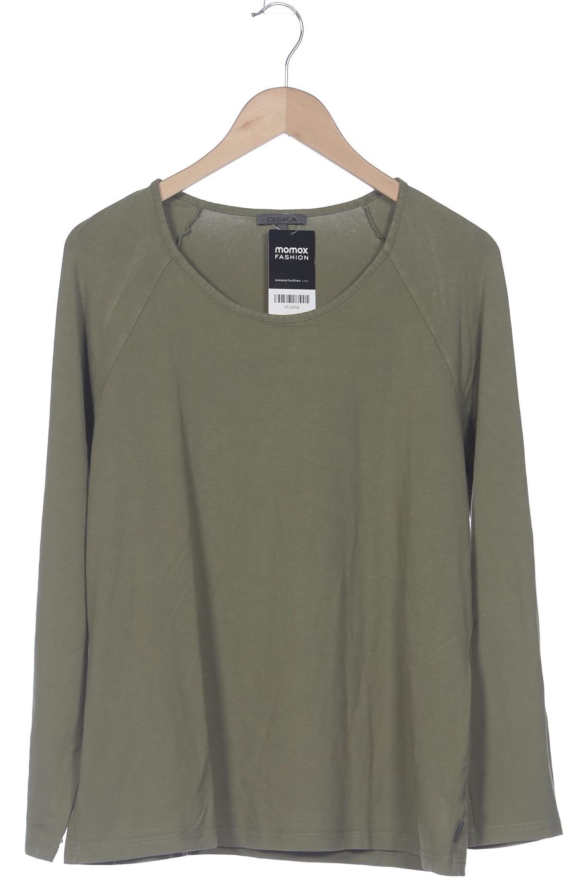 

Oska Damen Langarmshirt, grün, Gr. 46