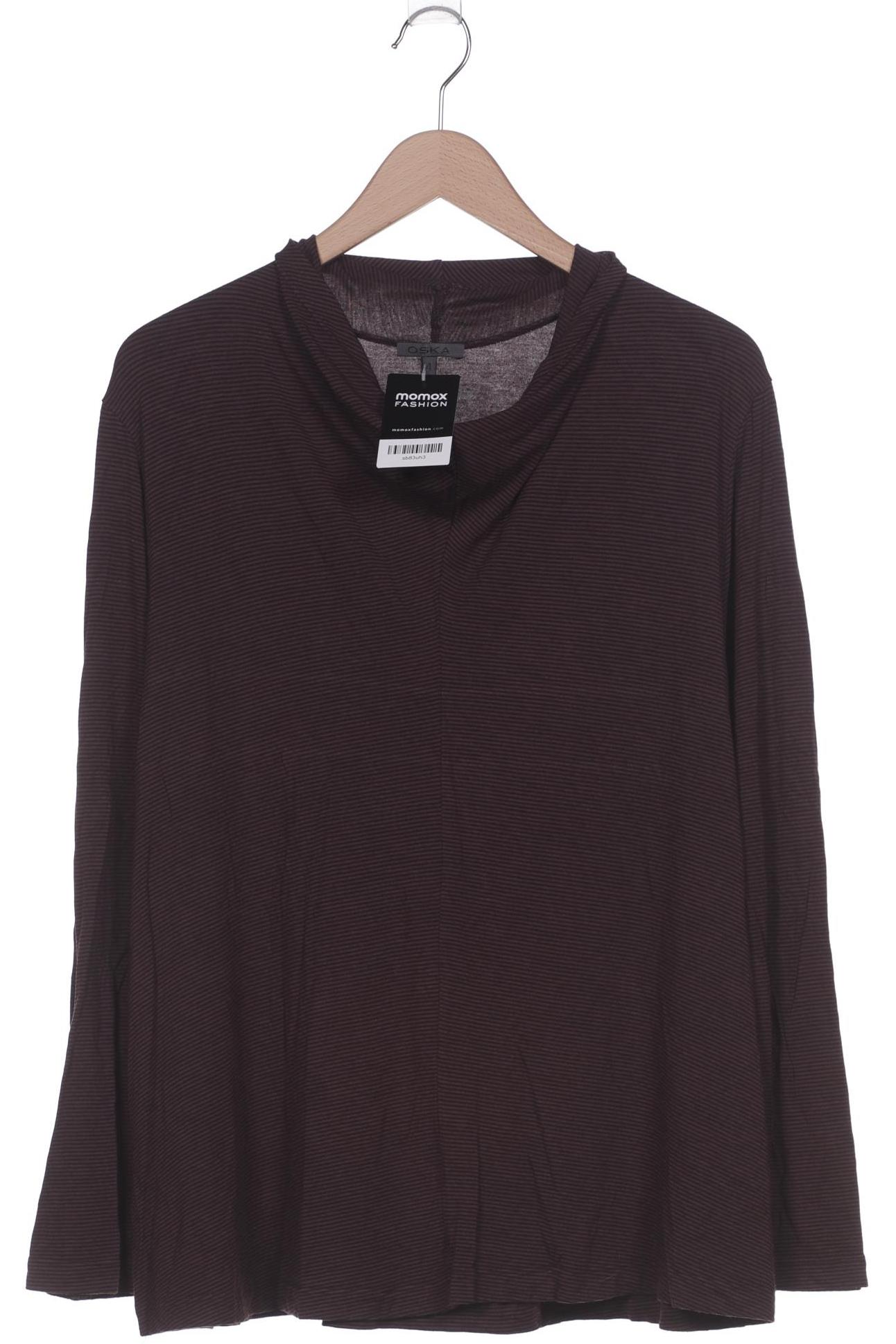 

Oska Damen Langarmshirt, bordeaux, Gr. 46