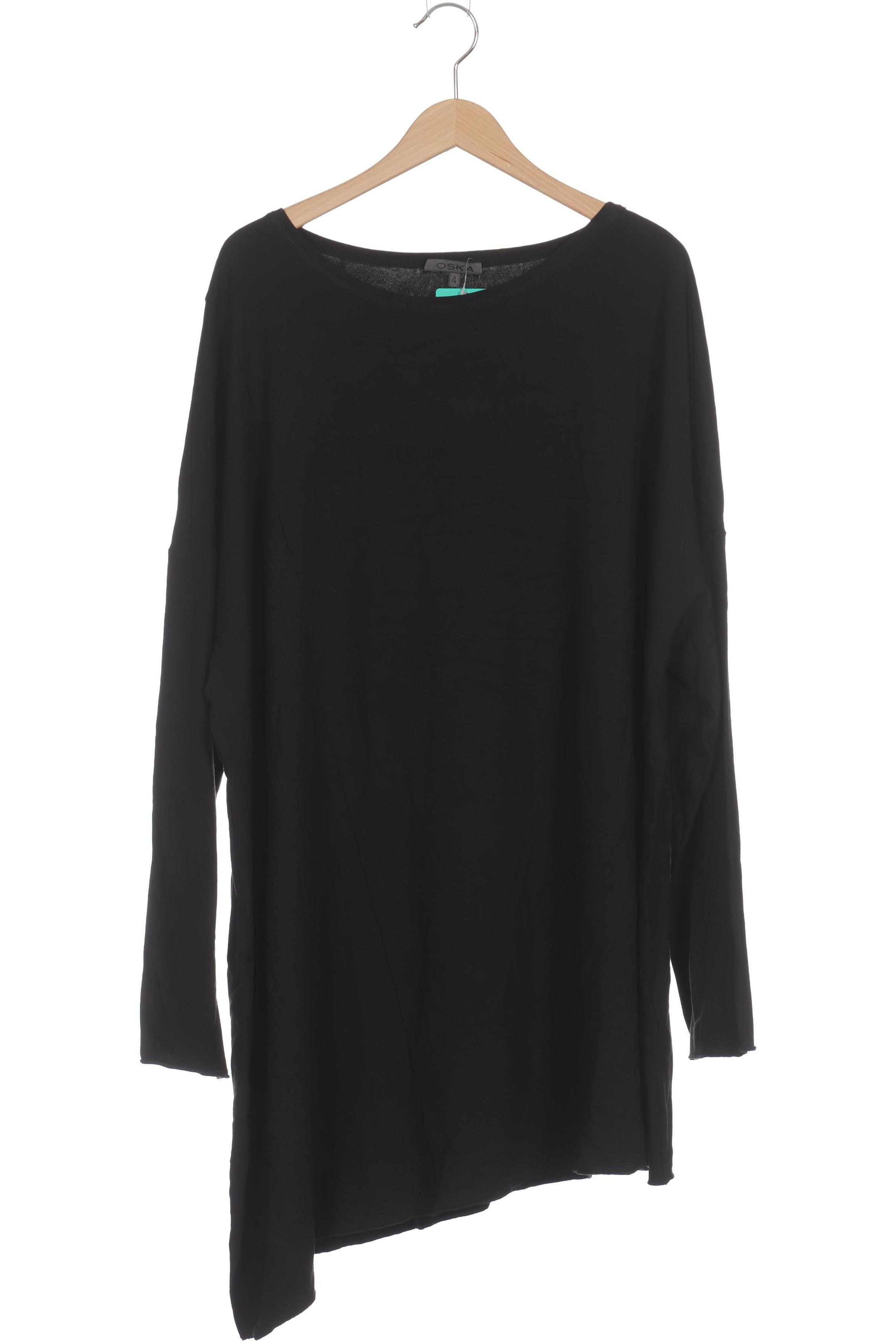 

Oska Damen Langarmshirt, schwarz, Gr. 46