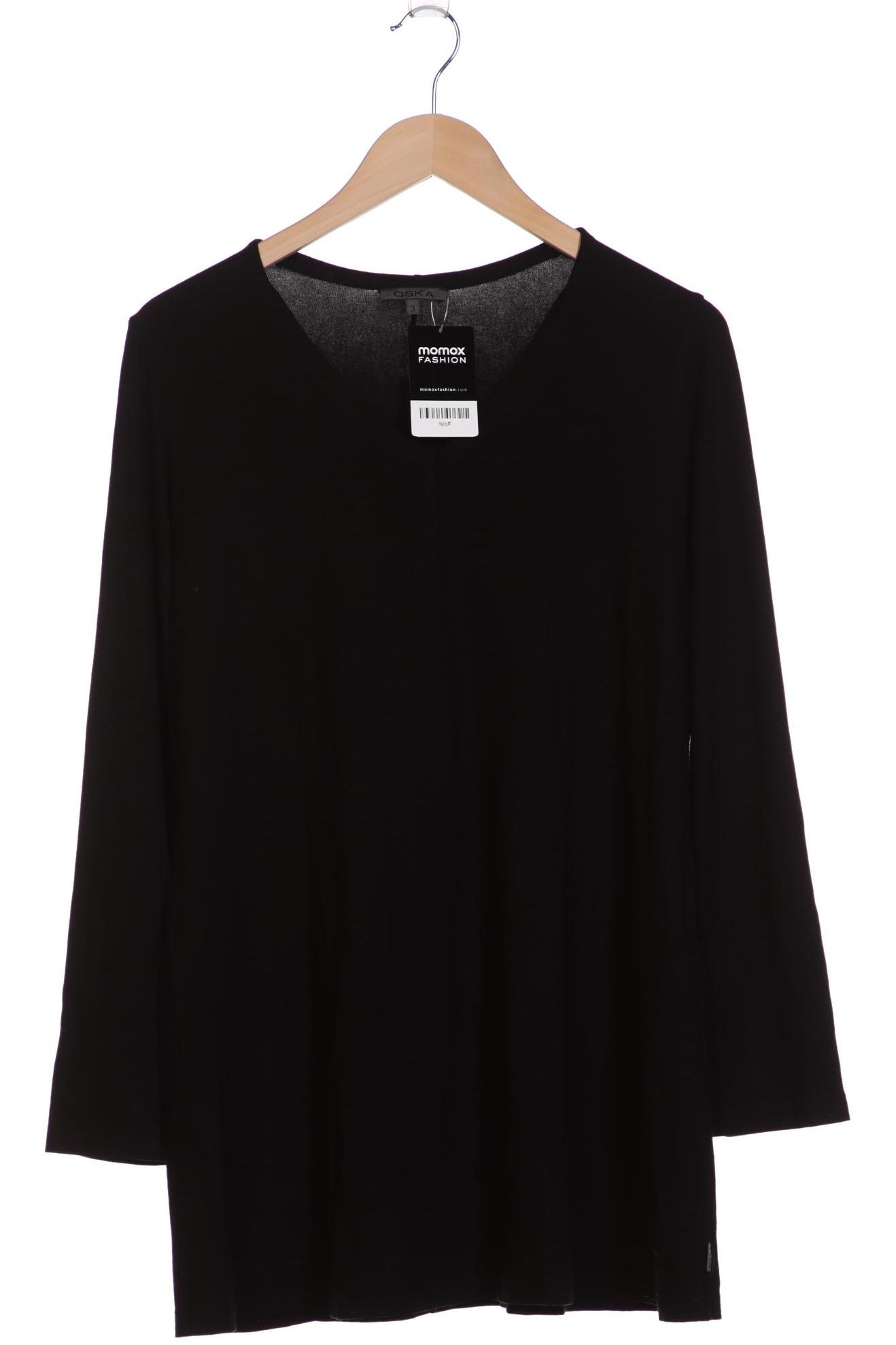 

Oska Damen Langarmshirt, schwarz, Gr. 44