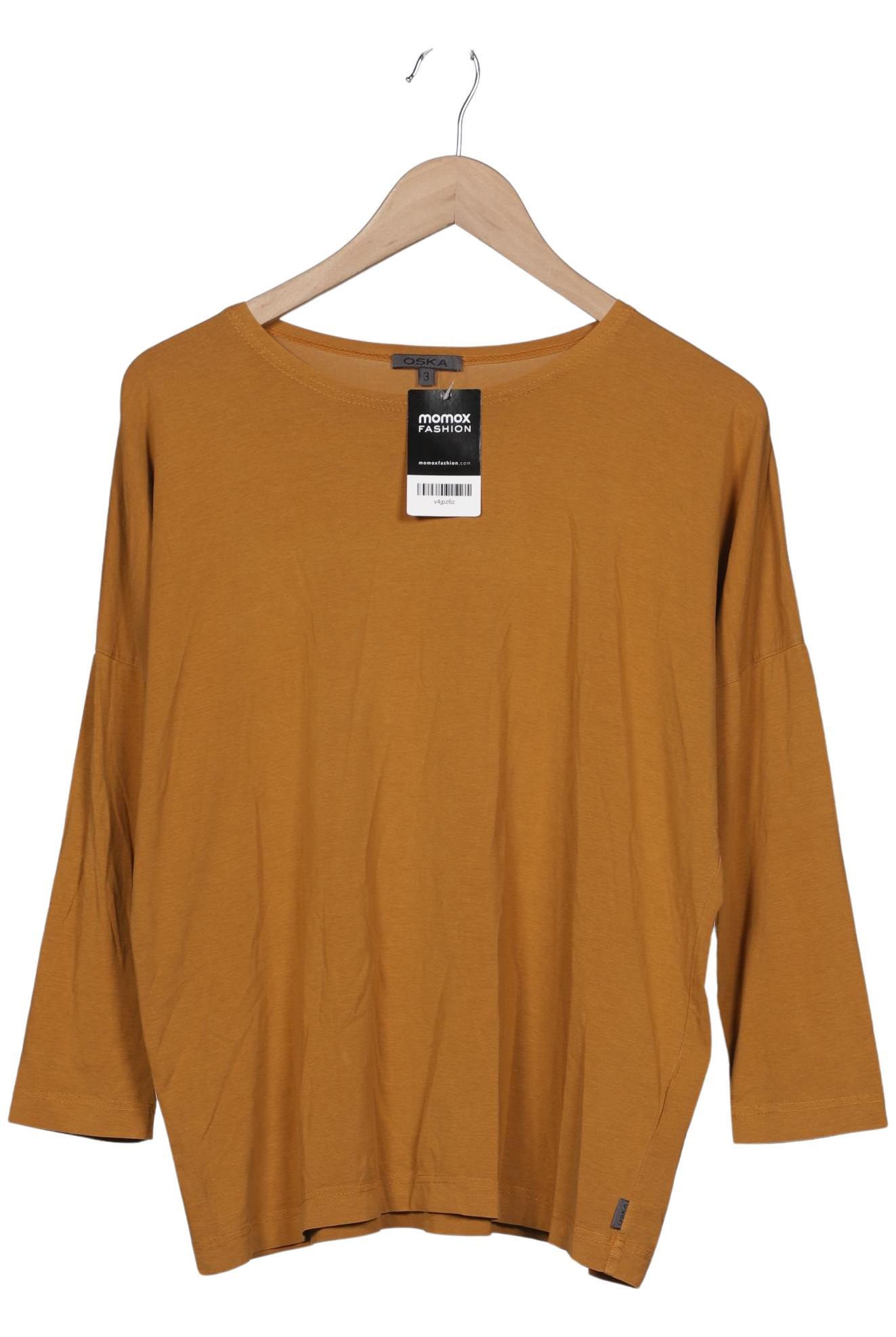 

Oska Damen Langarmshirt, orange, Gr. 44
