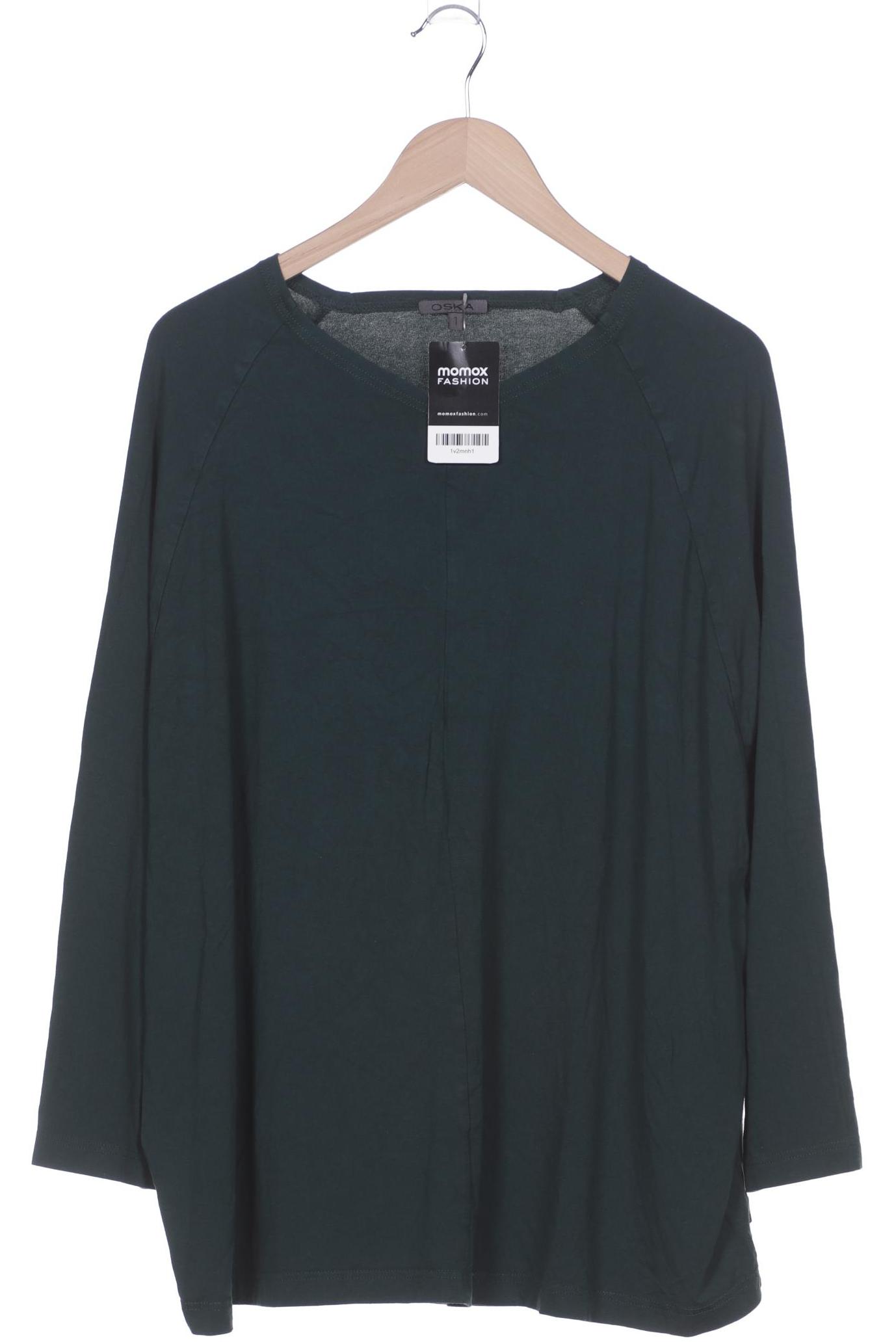 

Oska Damen Langarmshirt, grün, Gr. 38