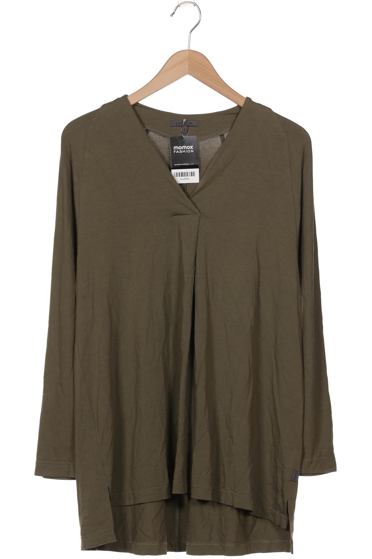 

Oska Damen Langarmshirt, grün, Gr. 38