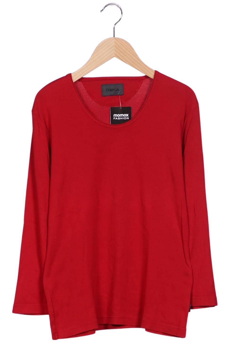 

Oska Damen Langarmshirt, rot, Gr. 38