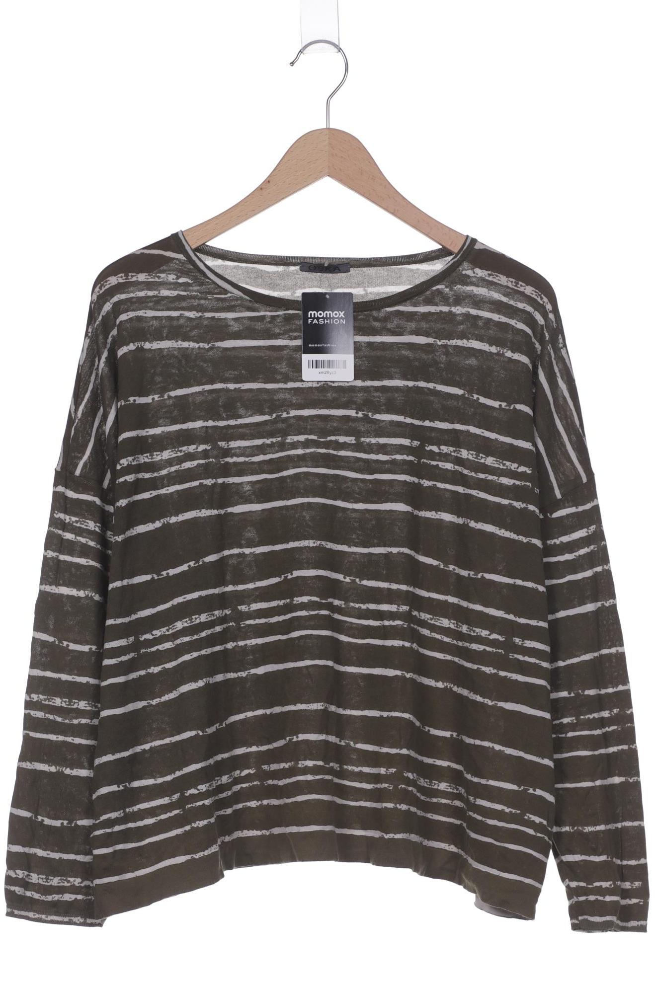 

Oska Damen Langarmshirt, grün, Gr. 46