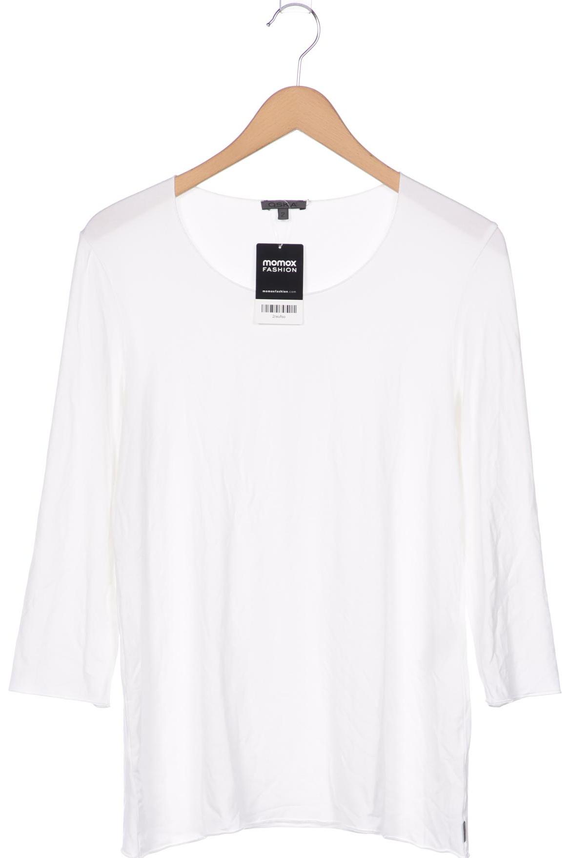 

Oska Damen Langarmshirt, weiß, Gr. 40