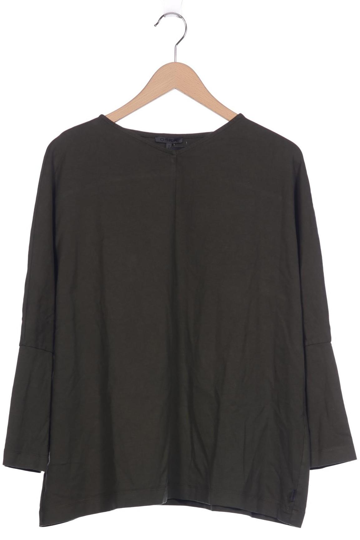 

Oska Damen Langarmshirt, grün, Gr. 38
