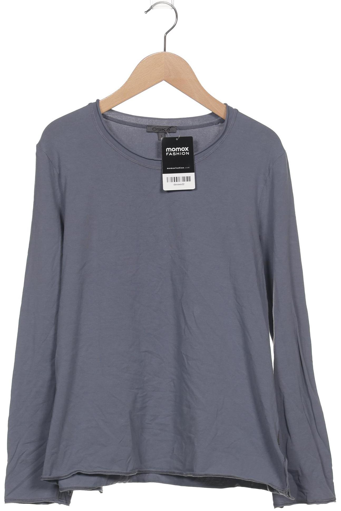 

Oska Damen Langarmshirt, grau, Gr. 38