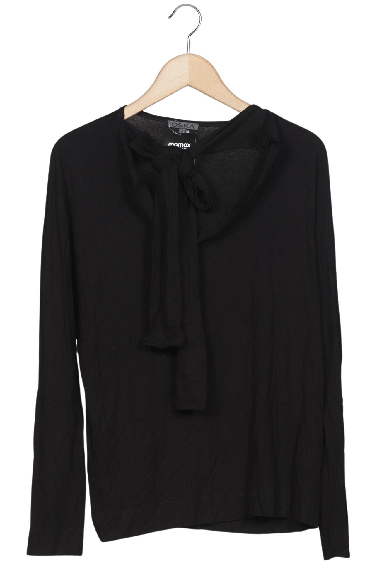 

Oska Damen Langarmshirt, schwarz, Gr. 40
