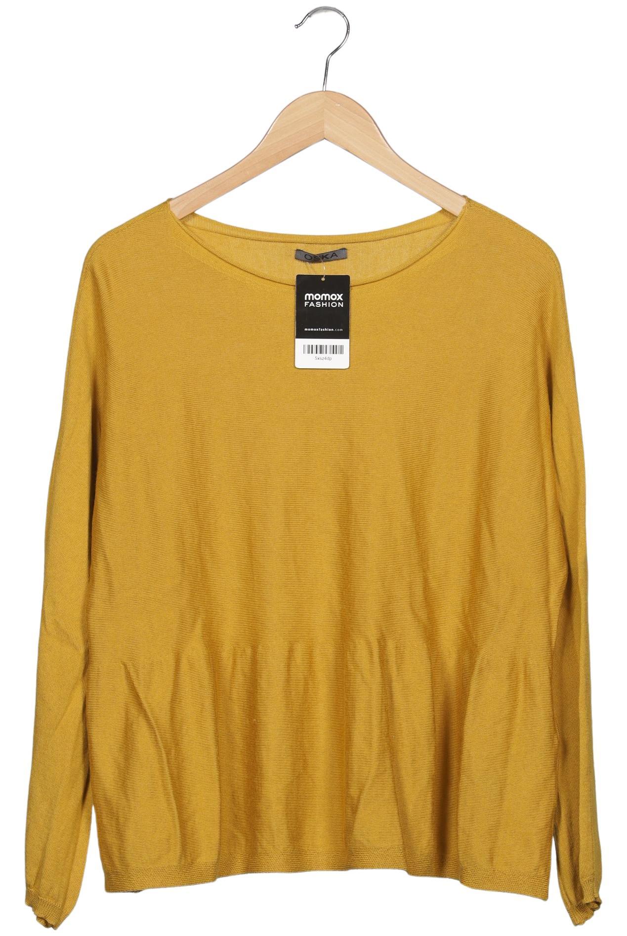 

Oska Damen Pullover, gelb, Gr. 40