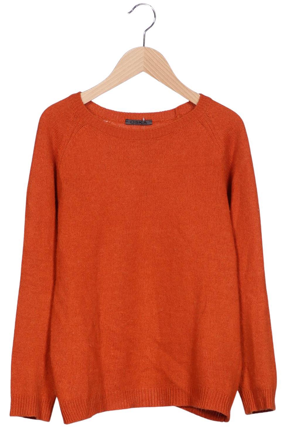 

Oska Damen Pullover, orange, Gr. 38