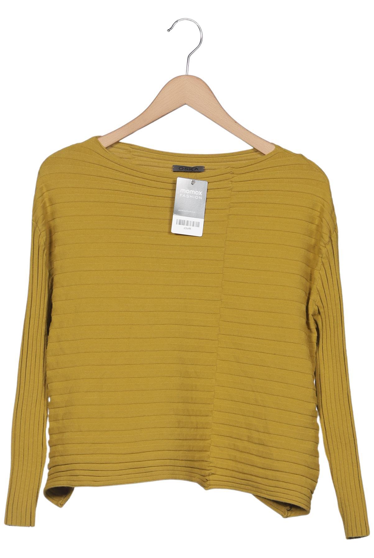 

Oska Damen Pullover, gelb, Gr. 38