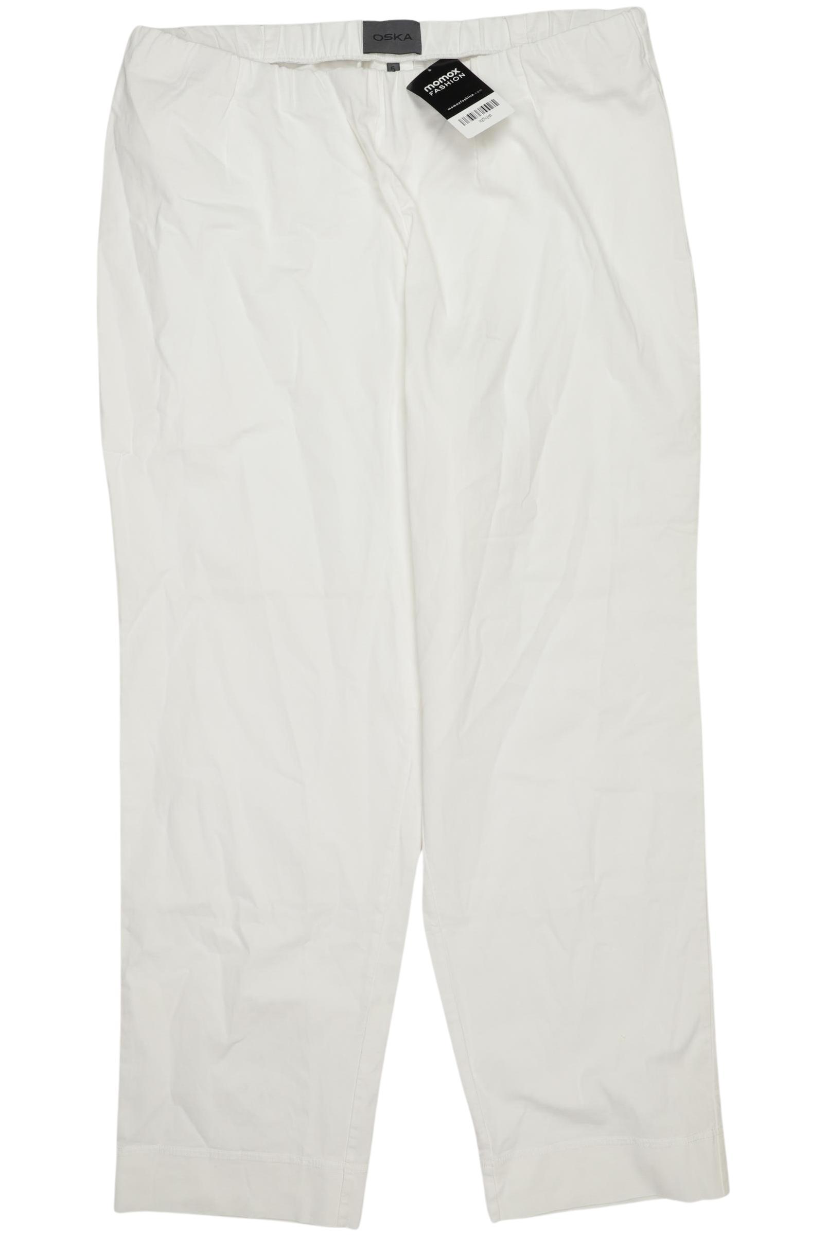 

Oska Damen Stoffhose, weiß, Gr. 50
