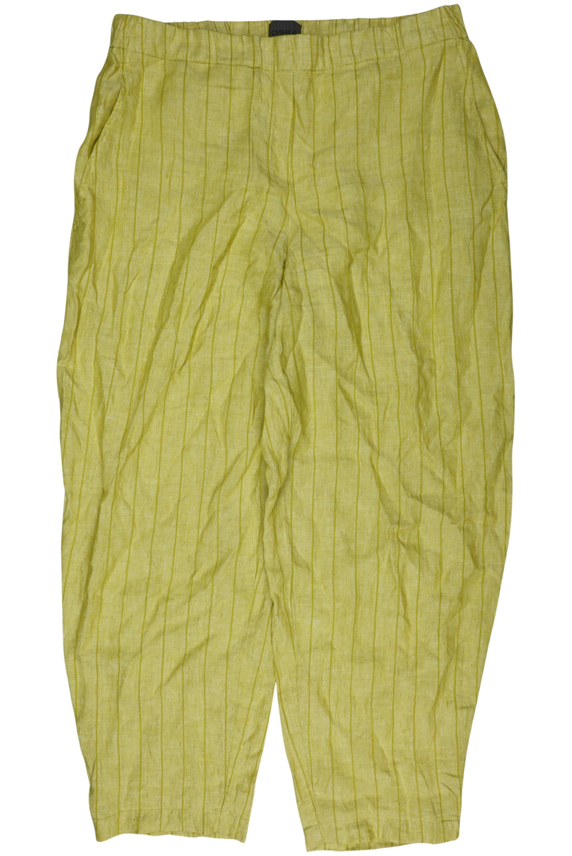 

Oska Damen Stoffhose, gelb, Gr. 50