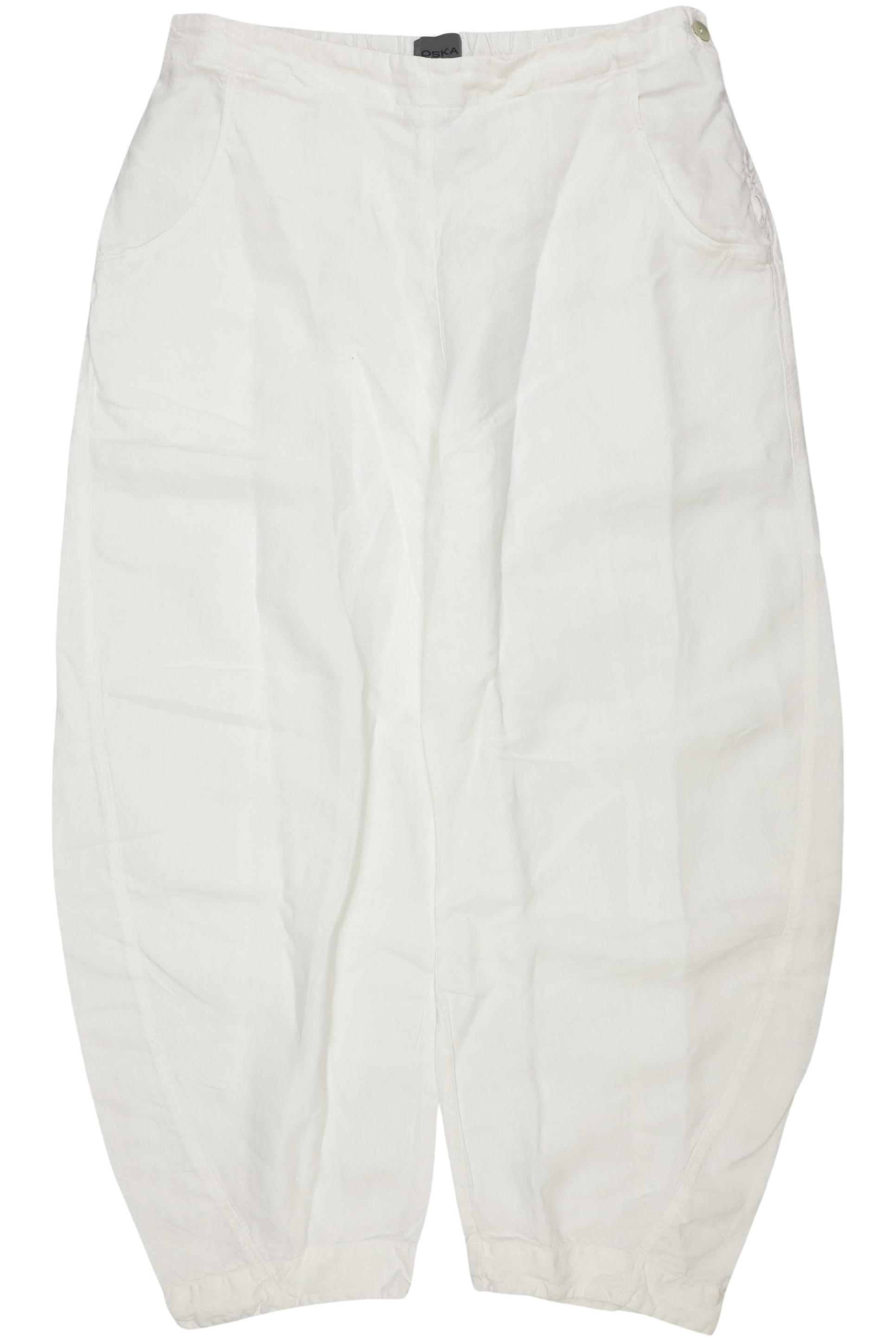 

Oska Damen Stoffhose, weiß, Gr. 50