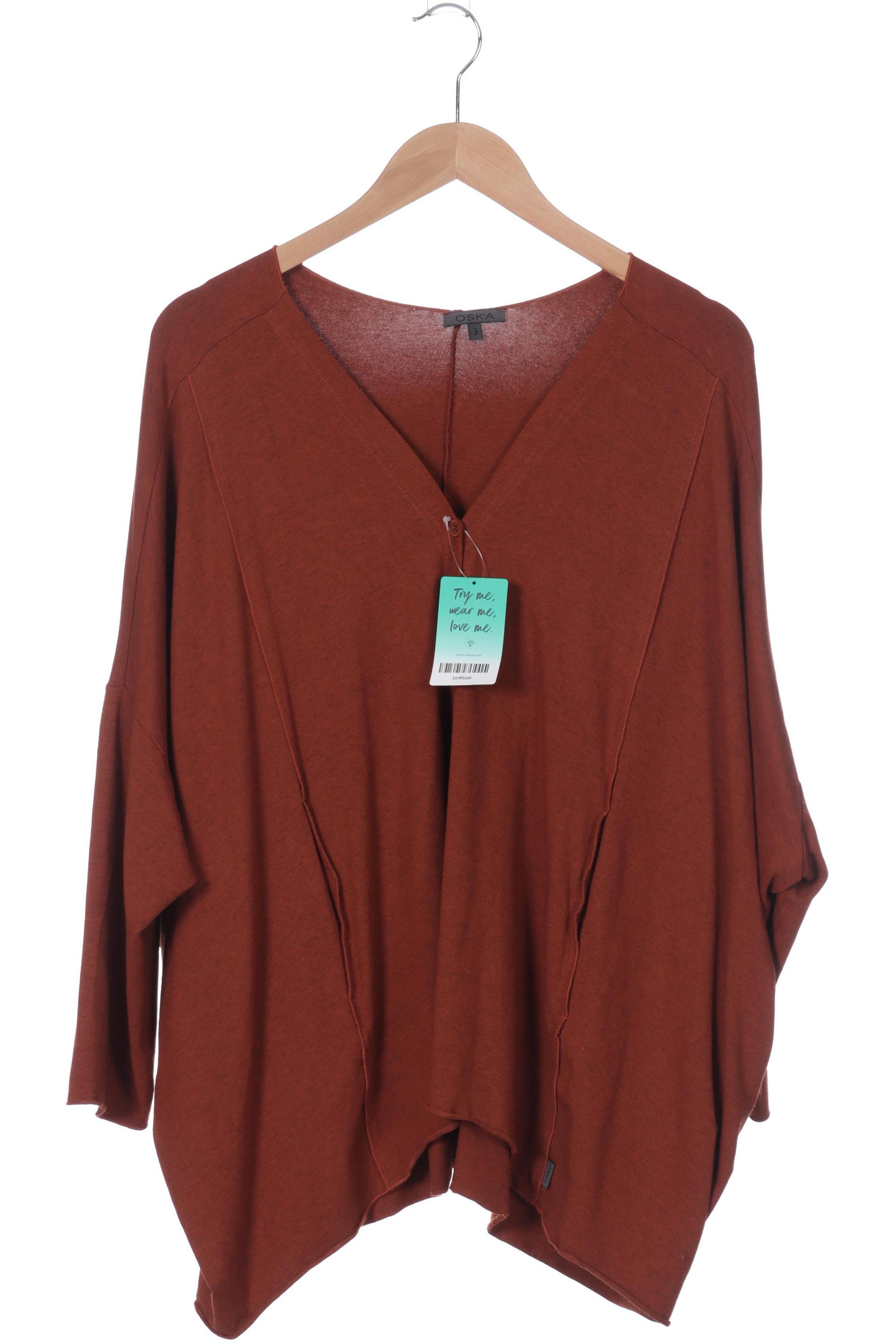 

Oska Damen Strickjacke, orange, Gr.