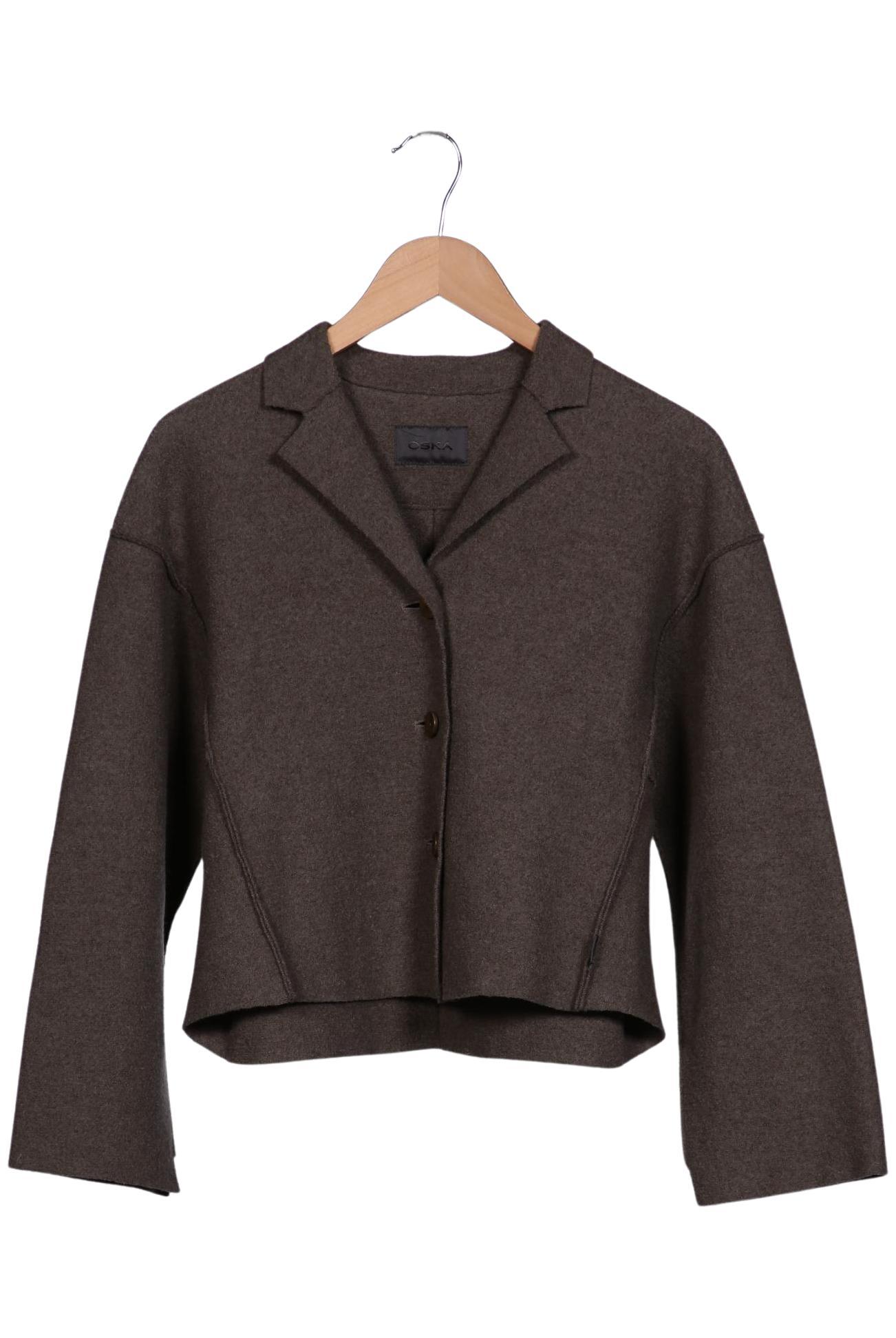 

Oska Damen Strickjacke, grau, Gr. 38