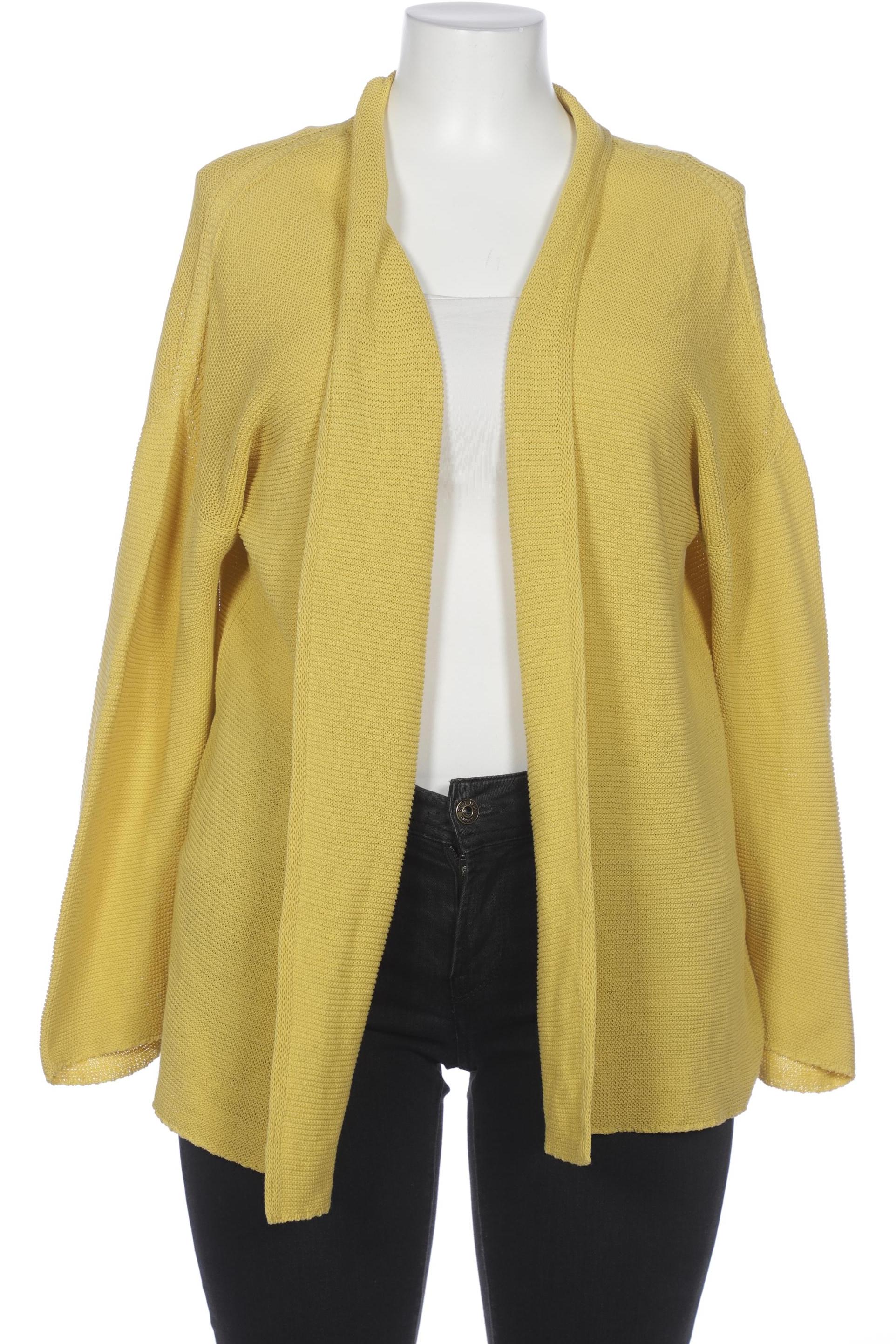 

Oska Damen Strickjacke, gelb, Gr. 44