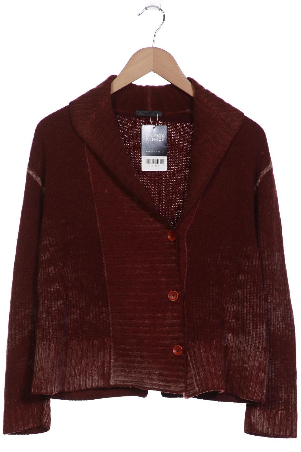 

Oska Damen Strickjacke, bordeaux, Gr. 38