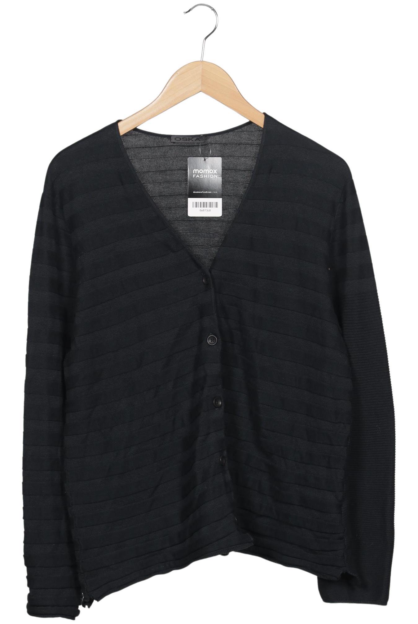 

Oska Damen Strickjacke, schwarz, Gr. 44